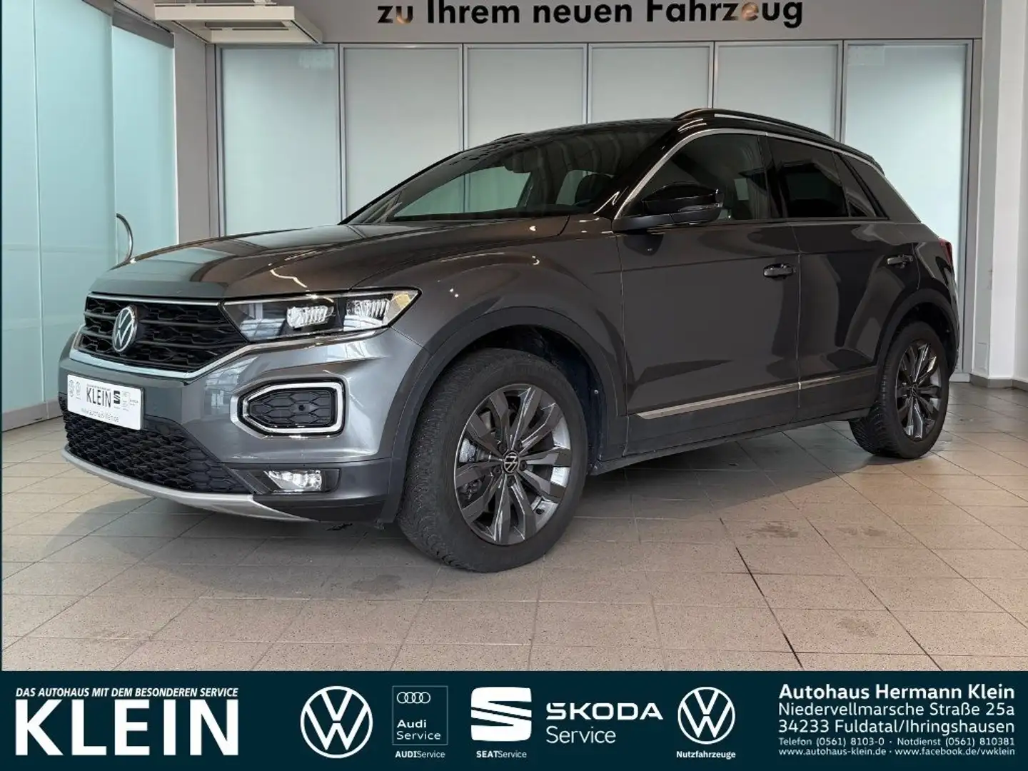 Volkswagen T-Roc 2.0 TSI Sport 4Motion Silber - 1