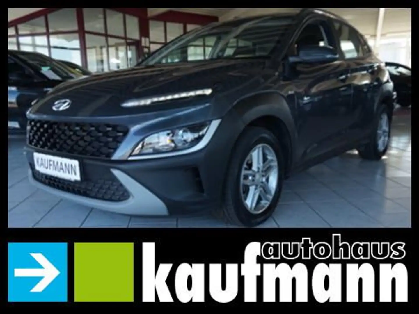 Hyundai KONA KONA 1,0 T-GDI 48V MHD KAMERA APP SHZ PDC LM Grau - 1