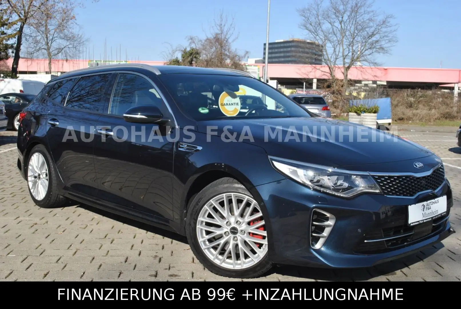 Kia Optima Sportswagon GT 360° ACC NAV PANO SHZ EUR6 Bleu - 2