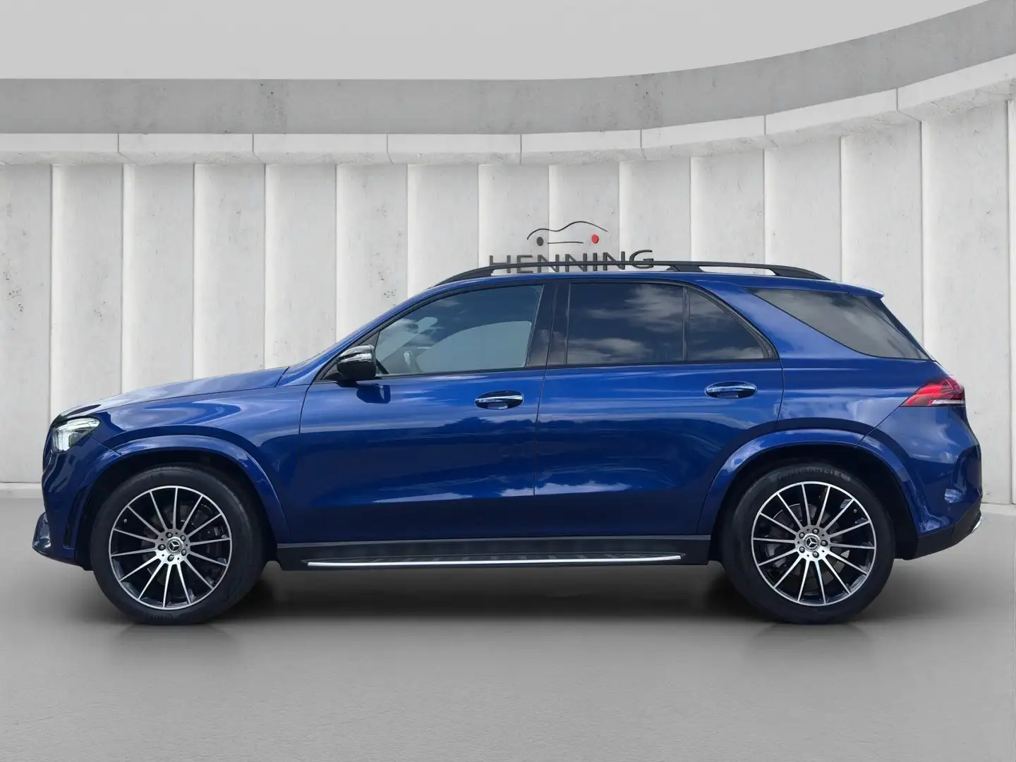 Mercedes-Benz GLE 400 d AMG 4M Pano Burmest Distronic AHK 21" Albastru - 2