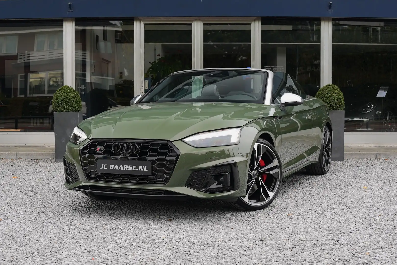 Audi S5 Cabrio 3.0 TFSI Quattro Competition Zwart Optiek Groen - 1