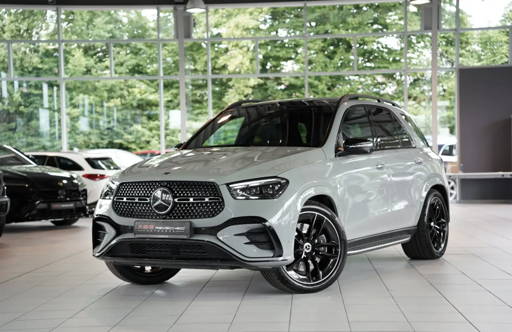 Mercedes-Benz GLE 450 d 4M AMG Line 1.H *22 *LUFT*Pano*7-Sitz Gris - 1