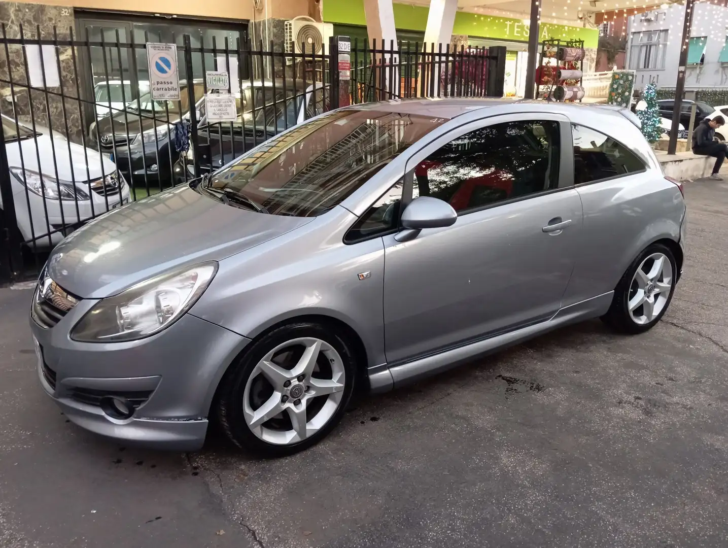 Opel Corsa Corsa 1.6 turbo Gsi 150cv Grigio - 1