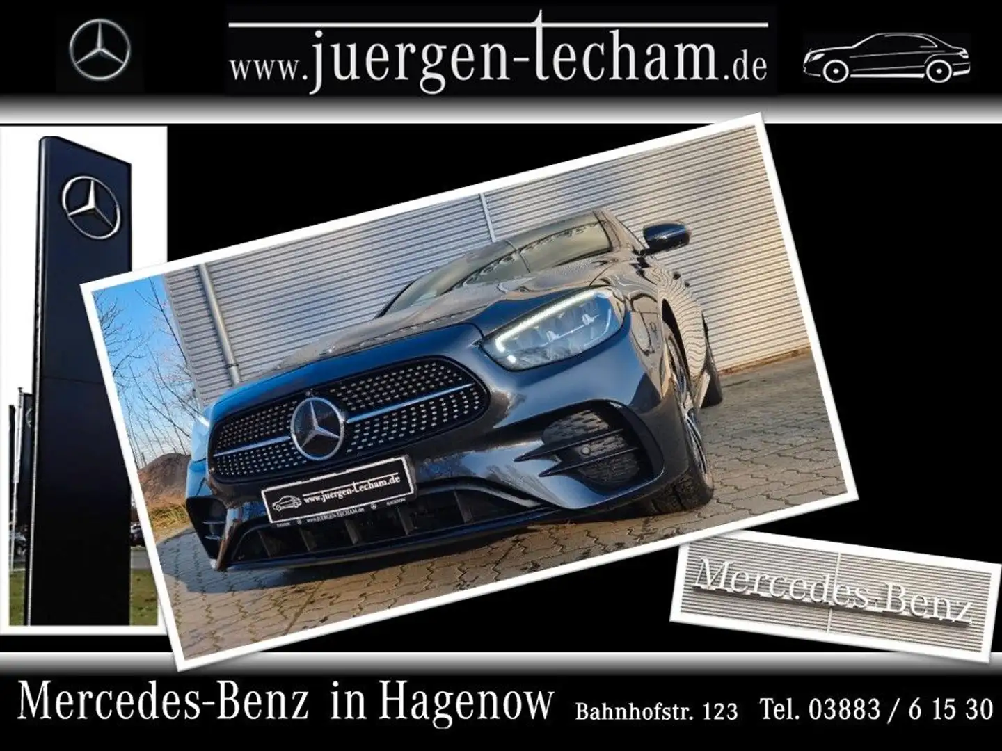 Mercedes-Benz E 300 e AMG*LED*Kamera*Distronic Grau - 1