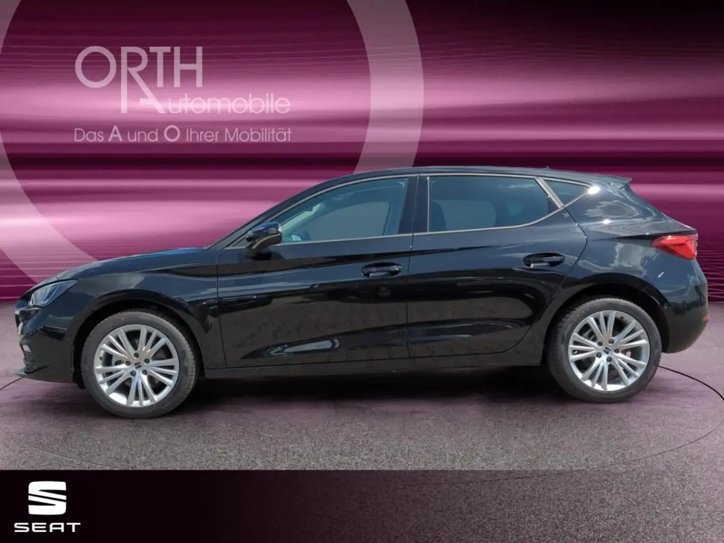 SEAT Leon Style 2.0TDI 150PS KESSY W-PAKET LED PDC Schwarz - 2