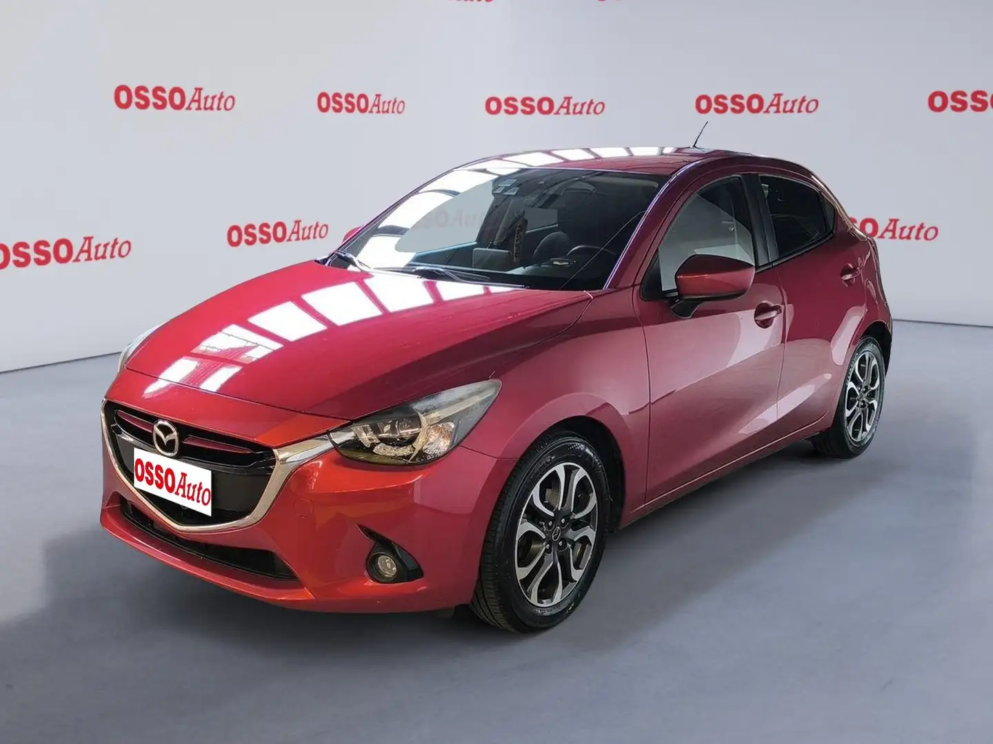 Mazda 2 1.5 SKYACTIV-D 105 HP EXCEED COME STA E GIACE Rosso - 1
