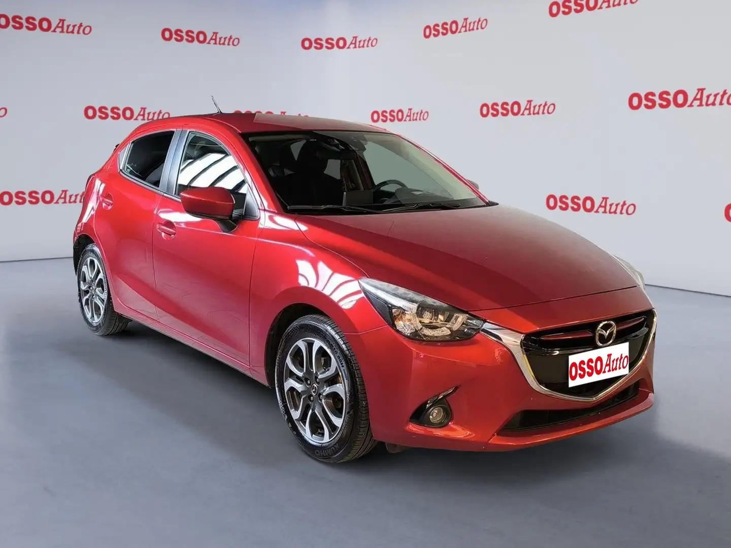 Mazda 2 1.5 SKYACTIV-D 105 HP EXCEED COME STA E GIACE Rosso - 2