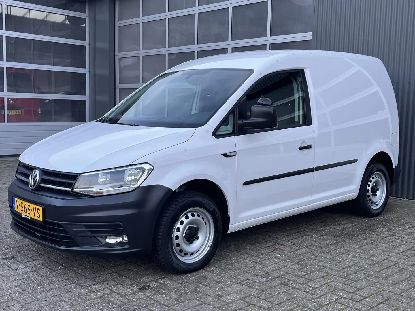 Volkswagen Caddy 2.0 TDI L1H1 Automaat Airco Cruise control Trekhaa Wit - 2