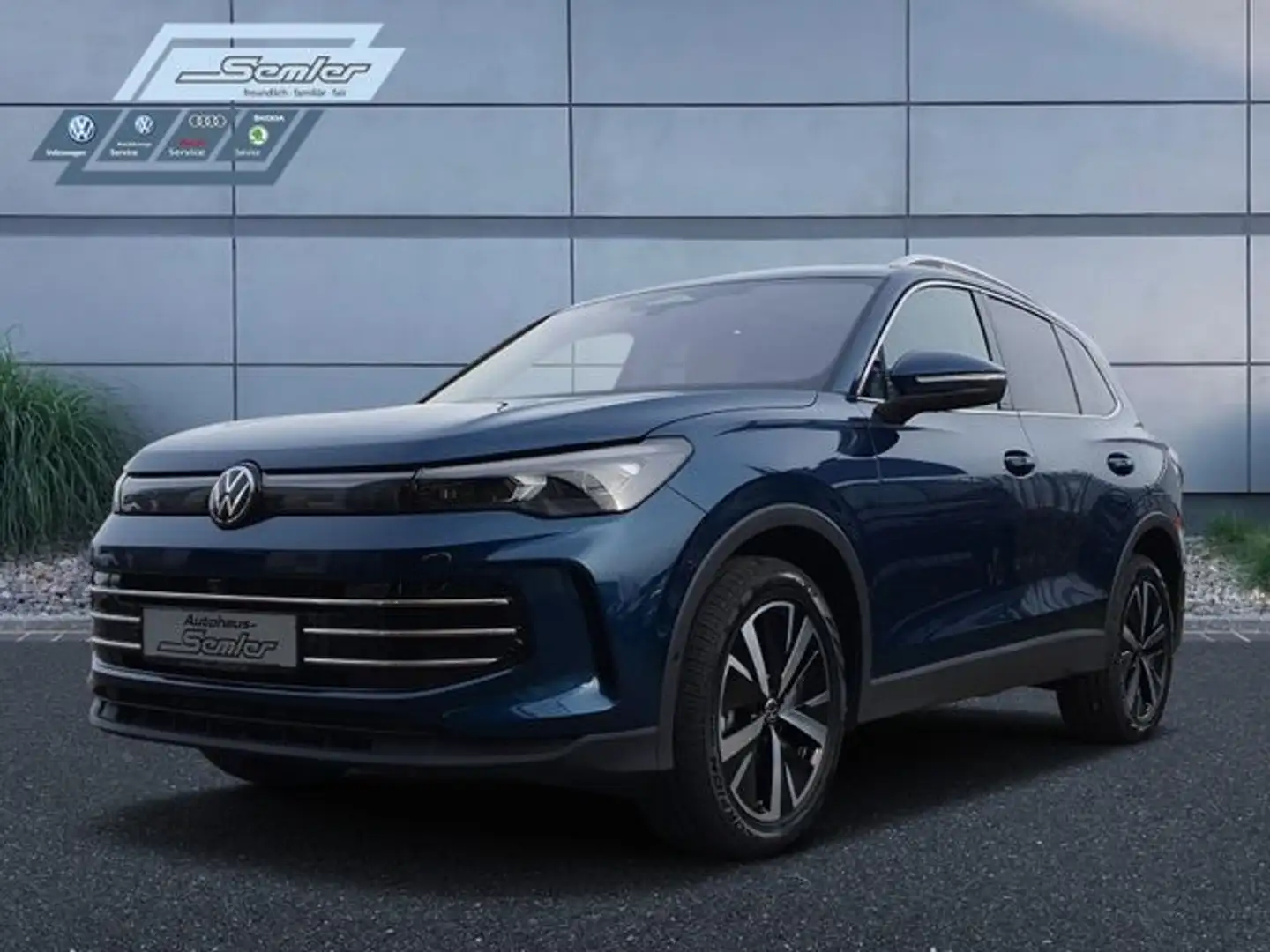 Volkswagen Tiguan 2.0 TDI Elegance HD-Matrix DCC Leder Blau - 1