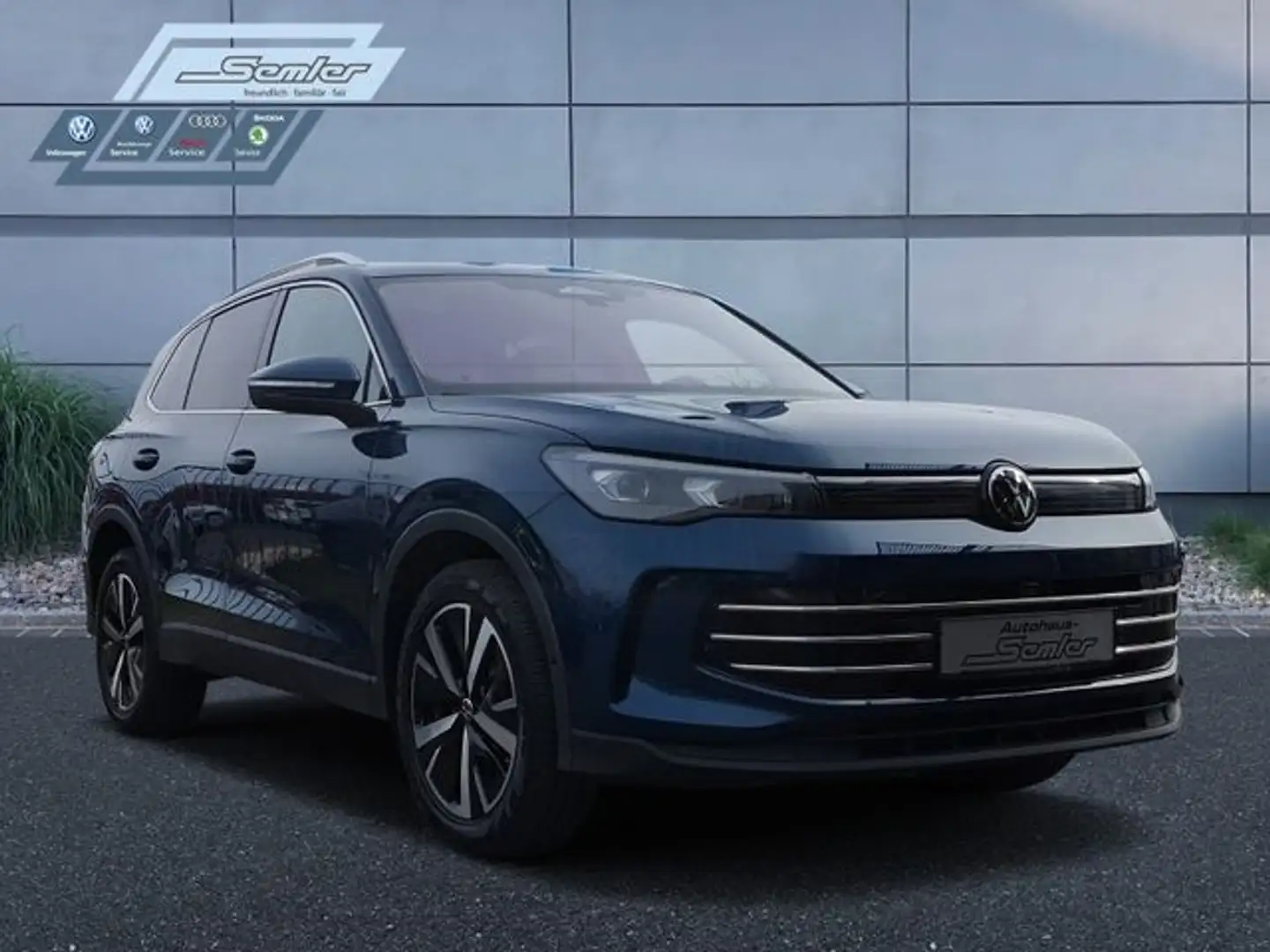 Volkswagen Tiguan 2.0 TDI Elegance HD-Matrix DCC Leder Blau - 2