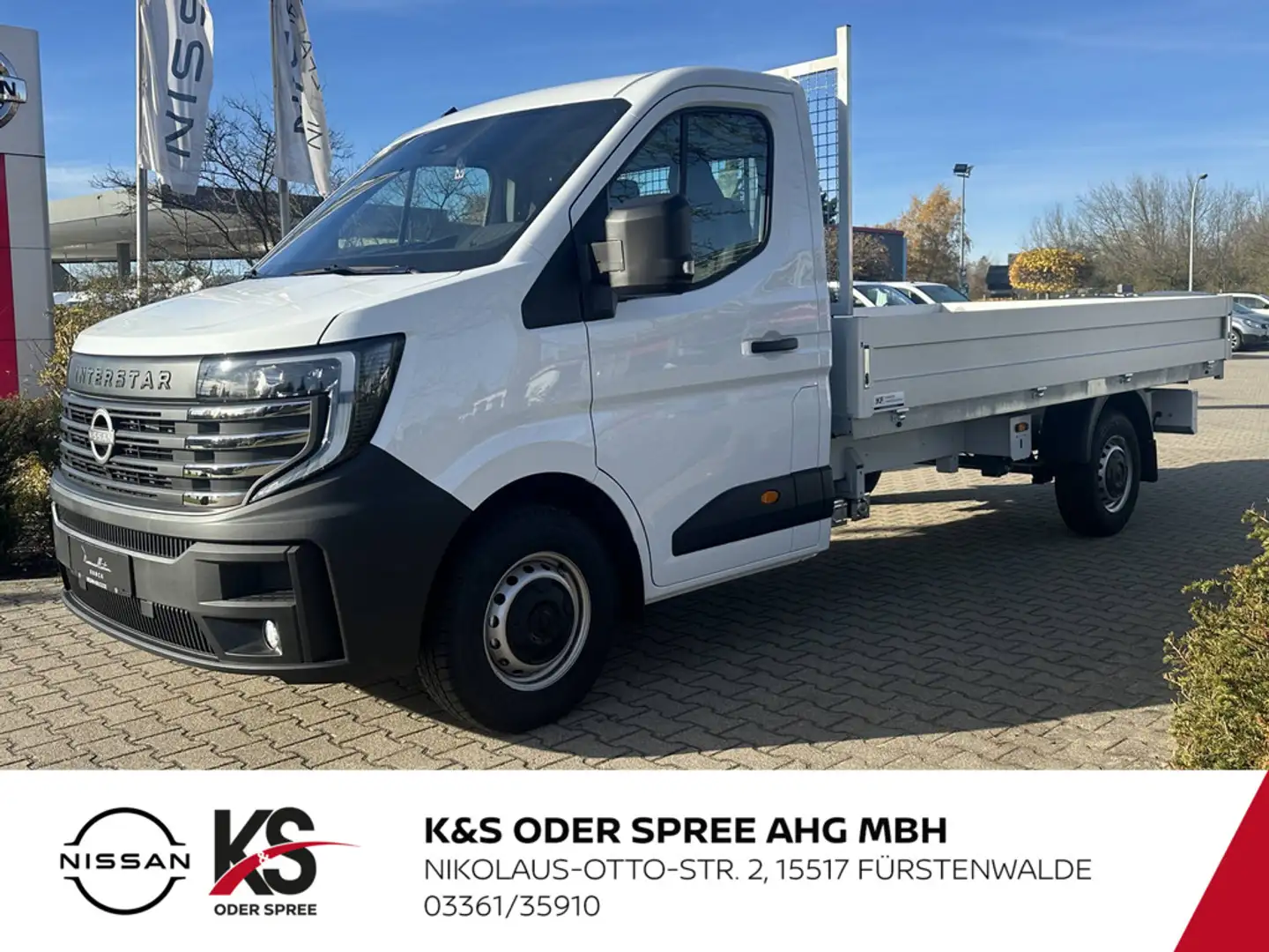 Nissan Interstar S-CAB Pritsche L3H1 35 dCi170 FWD MT N-CONNECTA BA Winter PR Blanco - 1