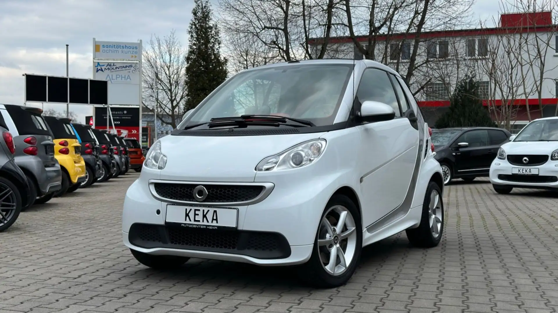 smart forTwo Cabrio TURBO | MSM-Smart Performance Package! Weiß - 1