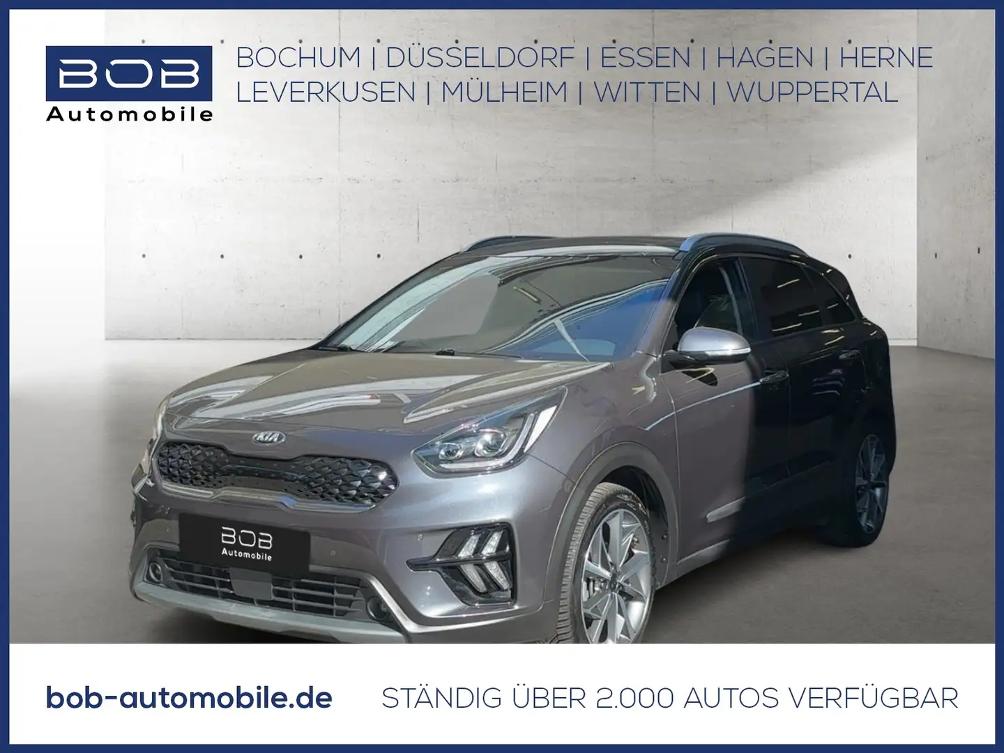 Kia Niro 1.6 Spirit Hybrid Navi+Kamera+Klima+SHZ+PDC+Allwet Šedá - 1