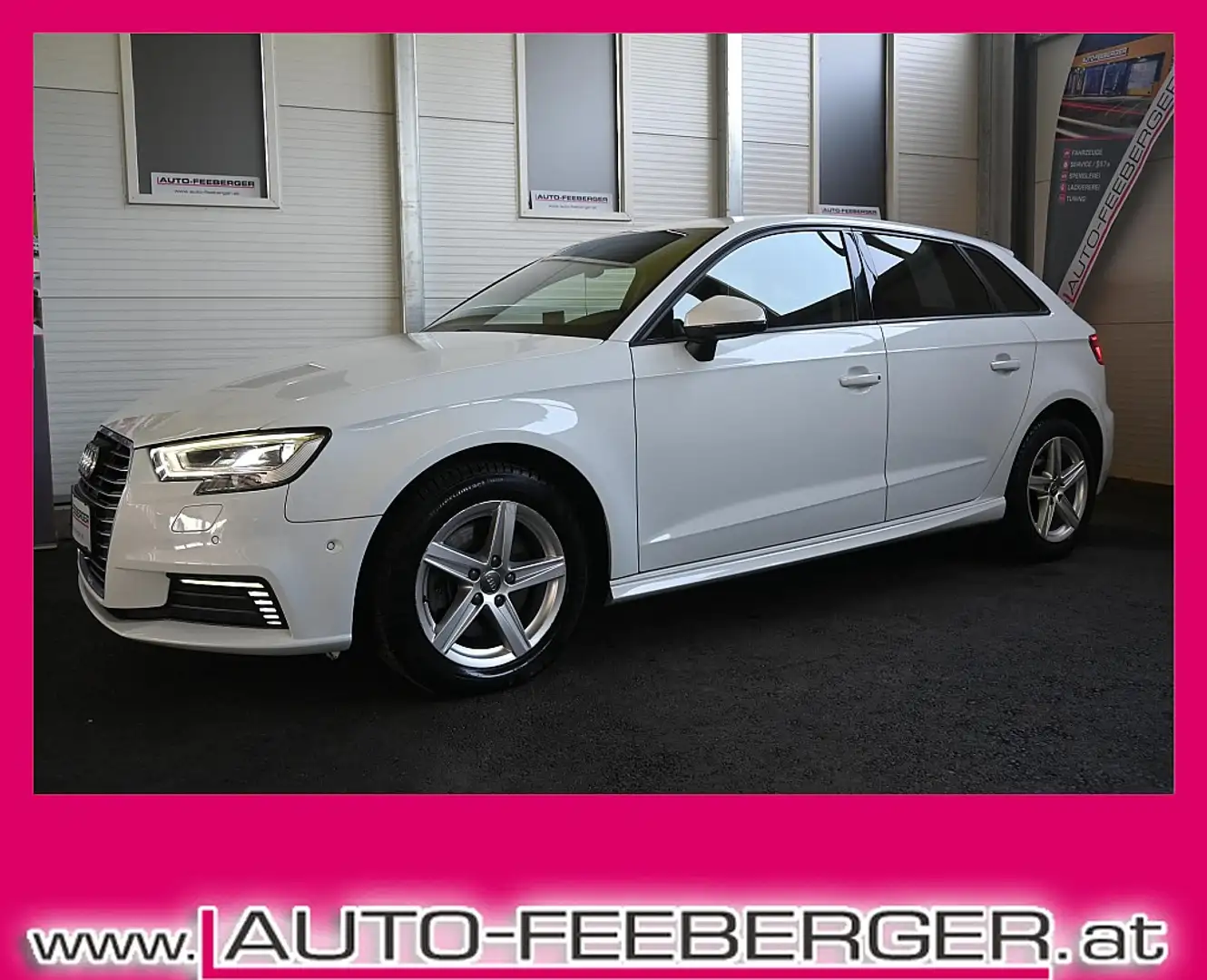 Audi A3 Sportback 40 TFSI E-Tron PHEV Aut Matrix,Leder,... Weiß - 1