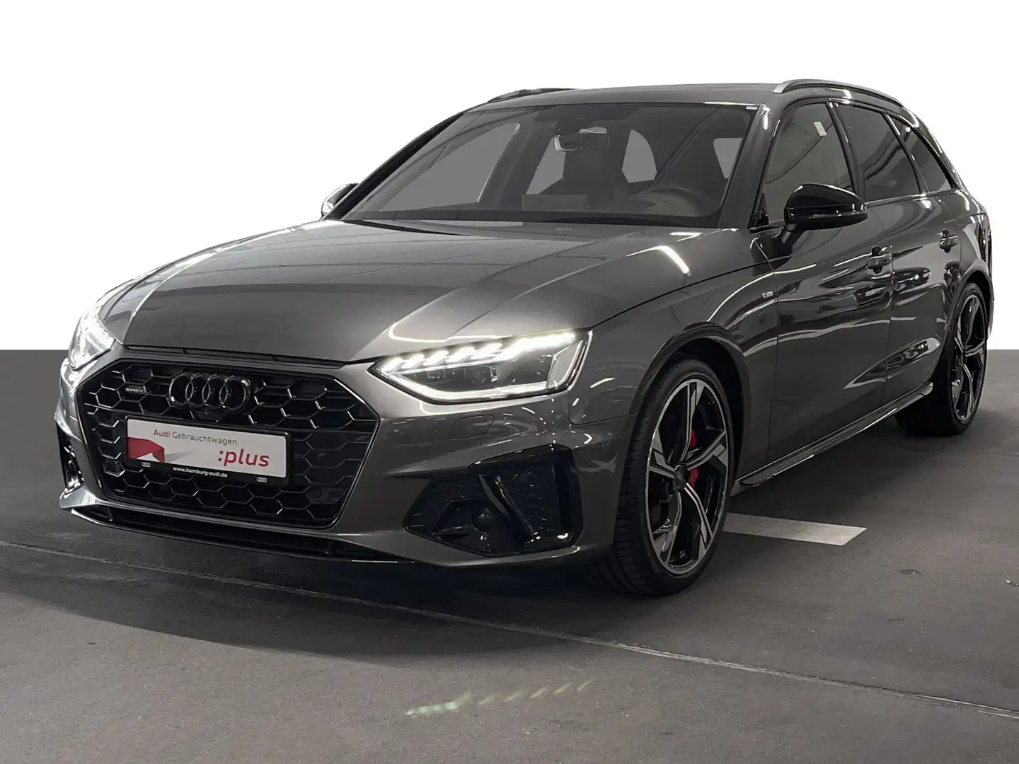 Audi A4 40 TDI qu. S tronic 2xS LINE/PANO/B&O Gris - 2
