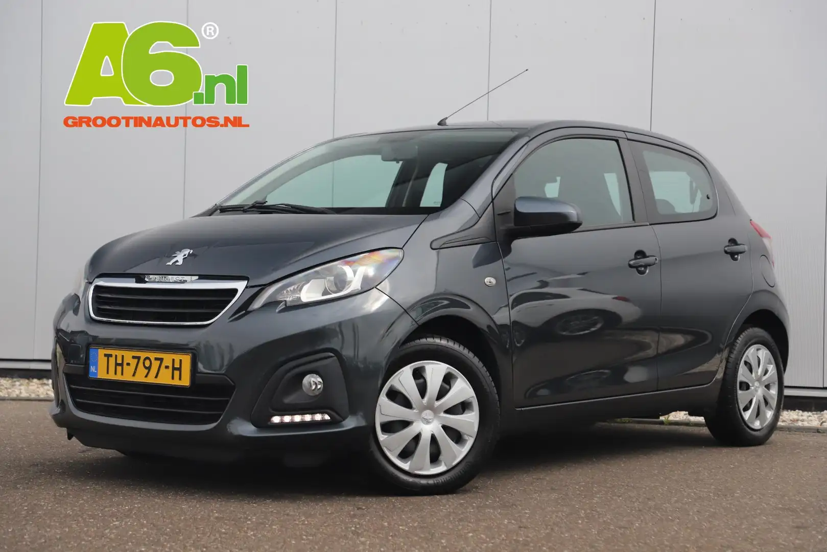 Peugeot 108 1.0 e-VTi Active Airco Radio Bluetooth Grijs Metal Gris - 1