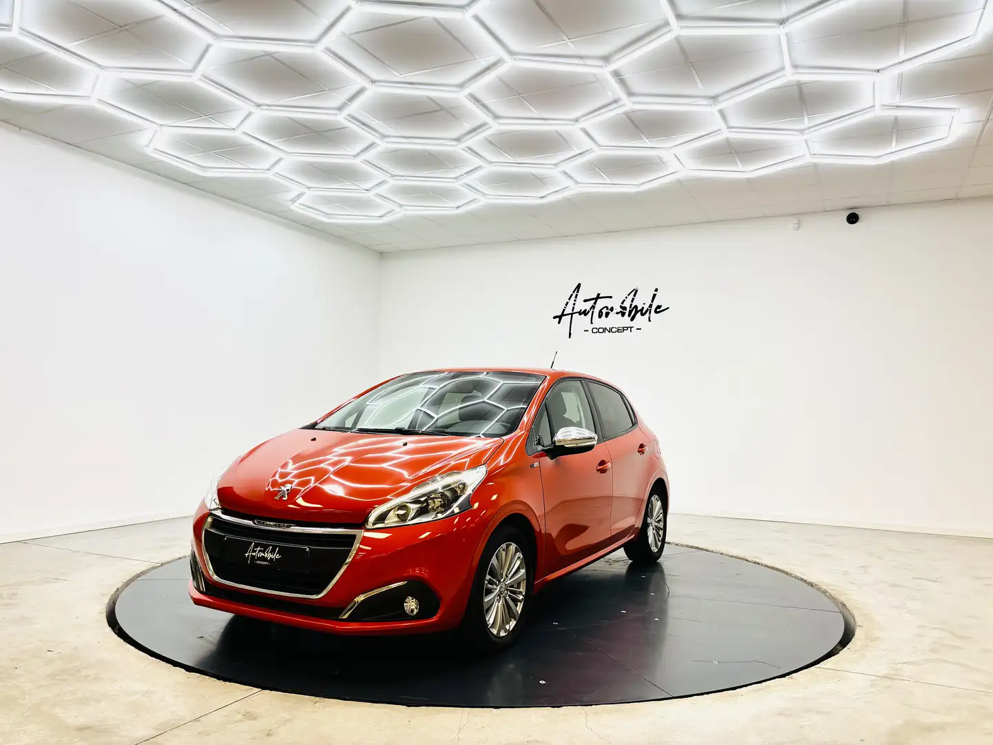 Peugeot 208 ✅1AN GARANTIE✅1ER PROPRIO✅CARPLAY&ANDROID AU Orange - 1