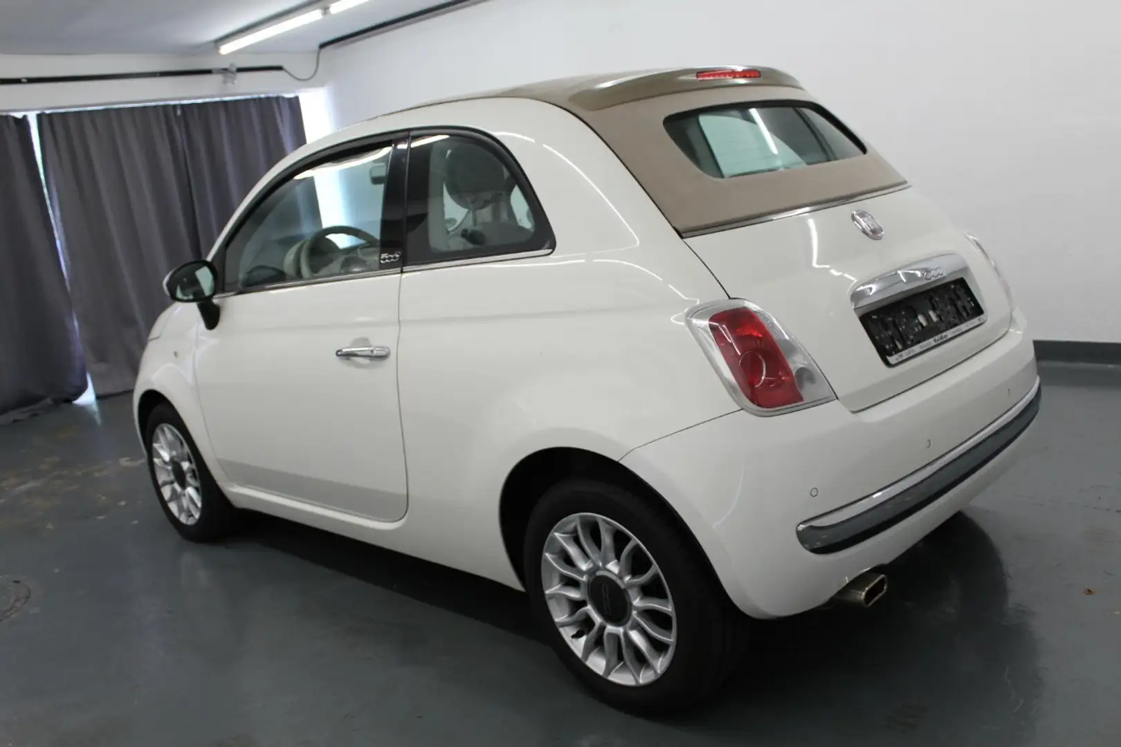 Fiat 500C 1.2 Lounge Kupplung NEU+TÜV 11.2026! Weiß - 1