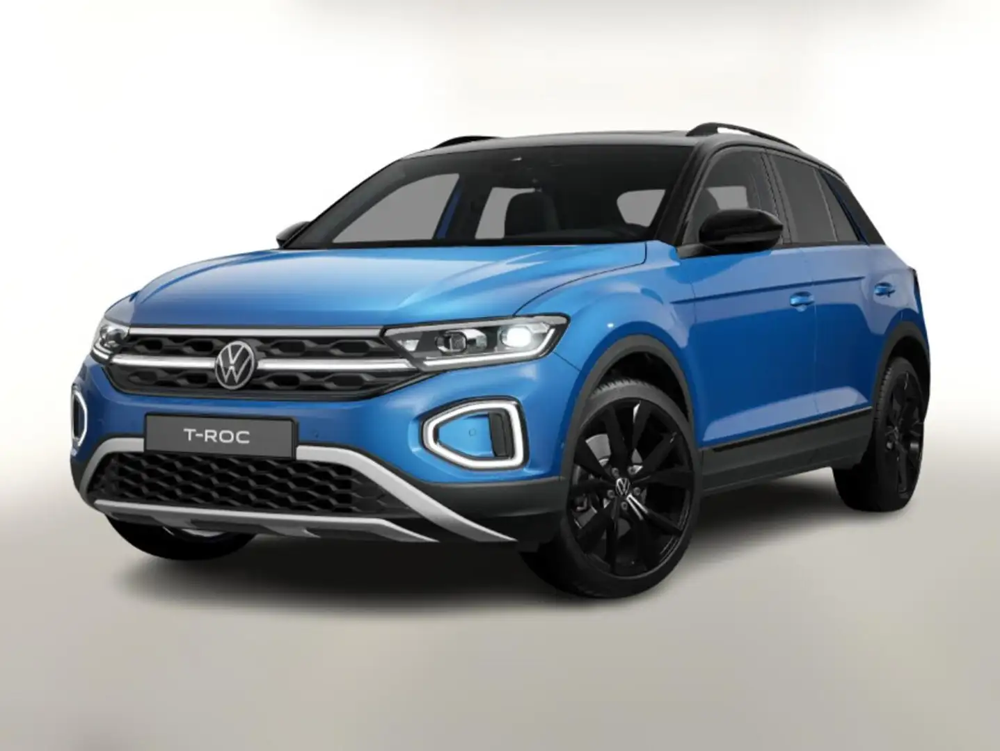 Volkswagen T-Roc Style 150 DSG Pano BlackP Matrix Nav 19Z 110 kW... Blau - 1