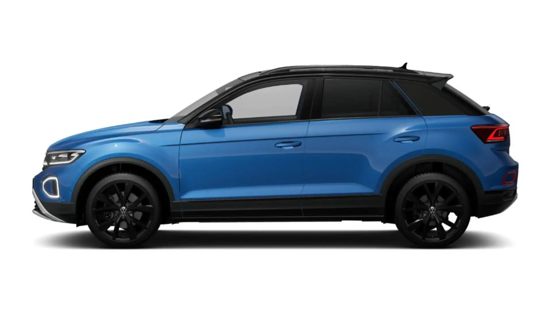 Volkswagen T-Roc Style 150 DSG Pano BlackP Matrix Nav 19Z 110 kW... Blau - 2