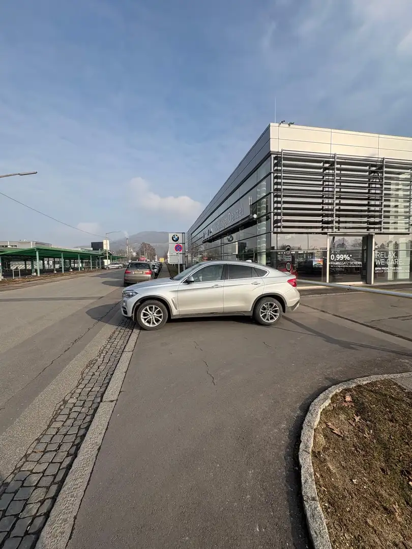 BMW X6 X6 xDrive40d Sport Activity Coupé Aut. Sport Activity Silber - 1