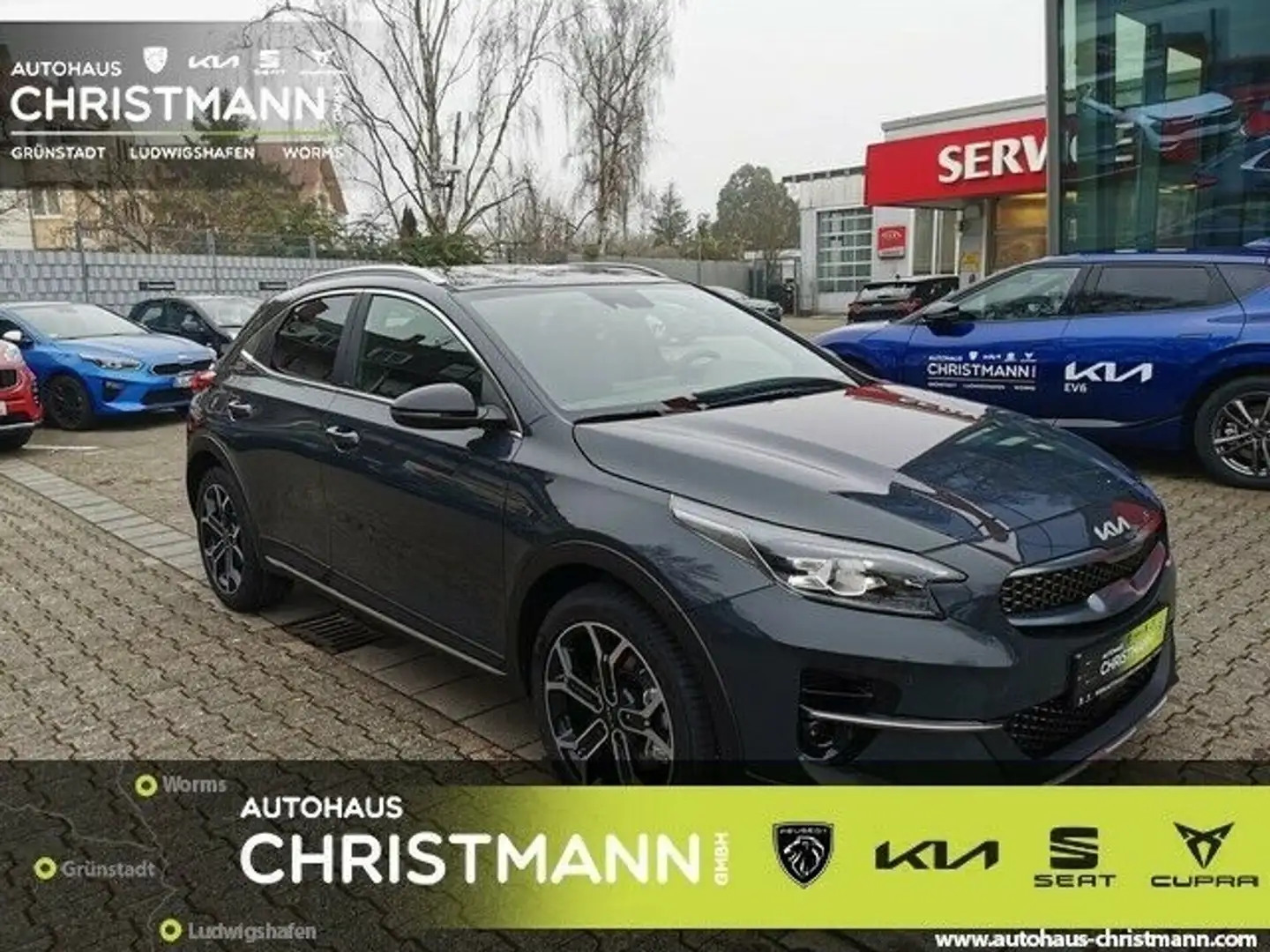 Kia XCeed Black Xdition 1.6 T-GDI EU6d*XCLUSIVE-PAKET* Gris - 2