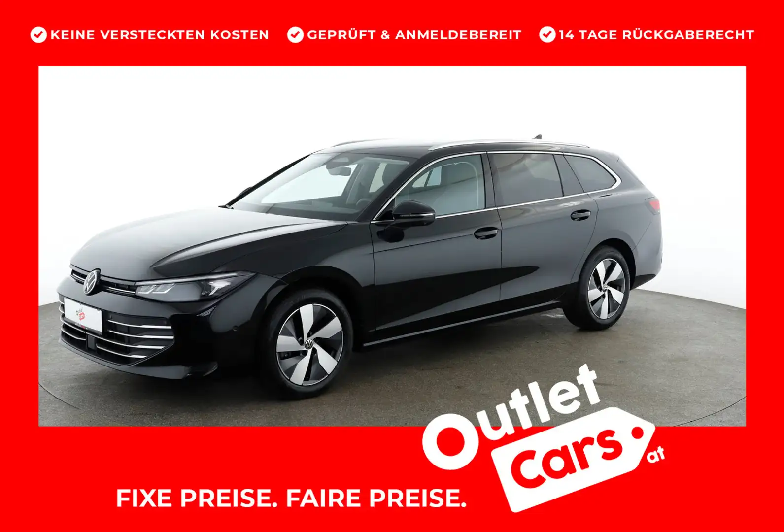 Volkswagen Passat Variant Business TDI DSG Schwarz - 1