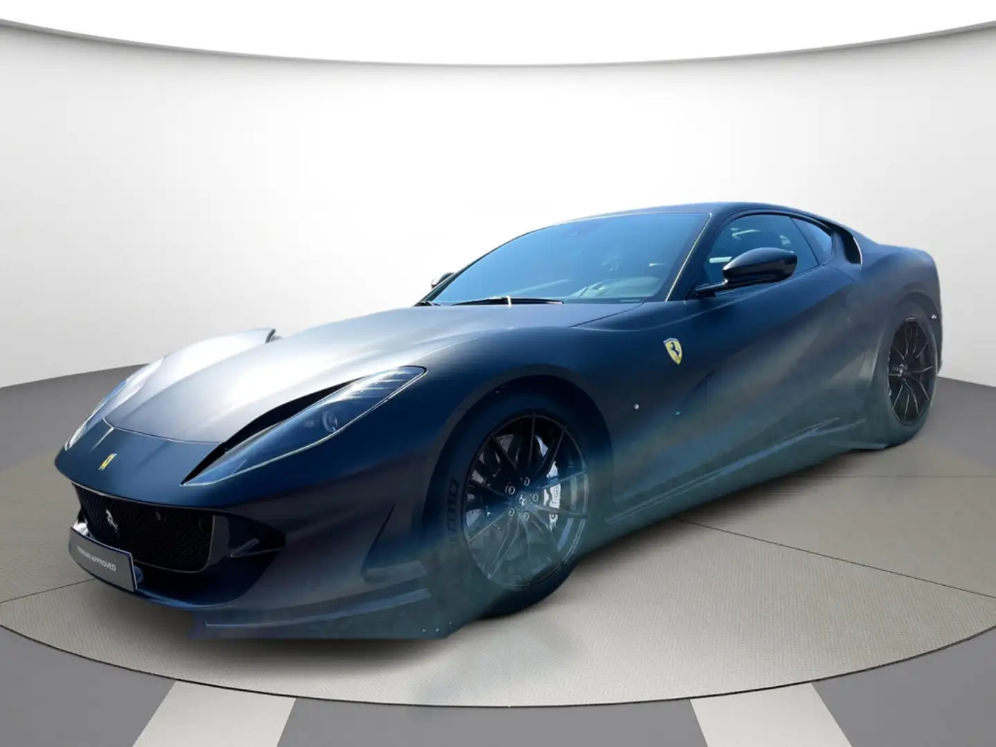 Ferrari 812 Superfast*Matt Black-Carbon/Alcantara Interior* Zwart - 2
