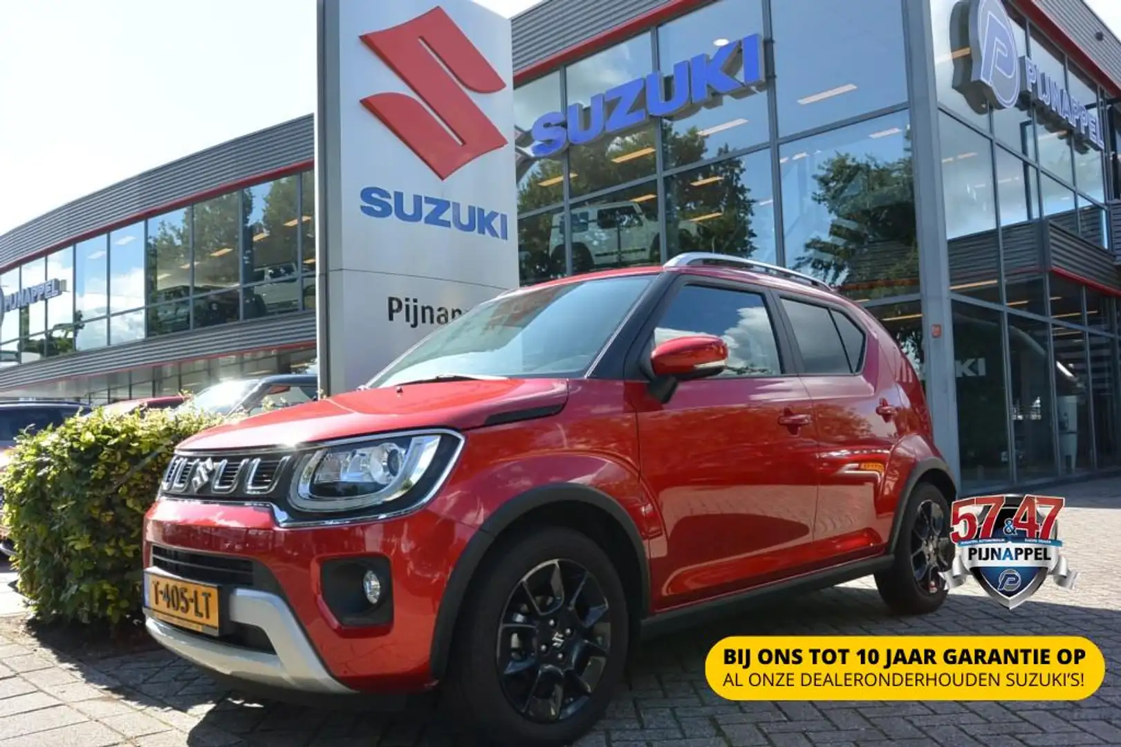 Suzuki Ignis 1.2 Style AUTOMAAT Cruise control SmartHybrid Rot - 1