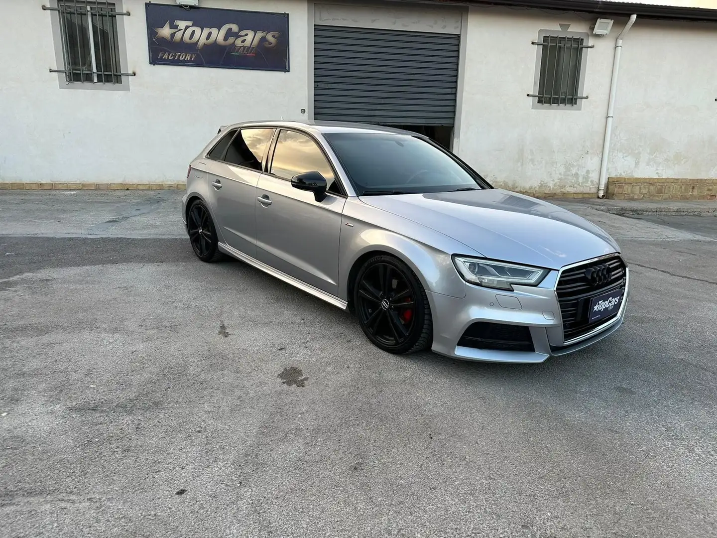 Audi A3 A3 SPB 1.6 TDI S Tronic S-LINE 116 cv - 2018 Argento - 2