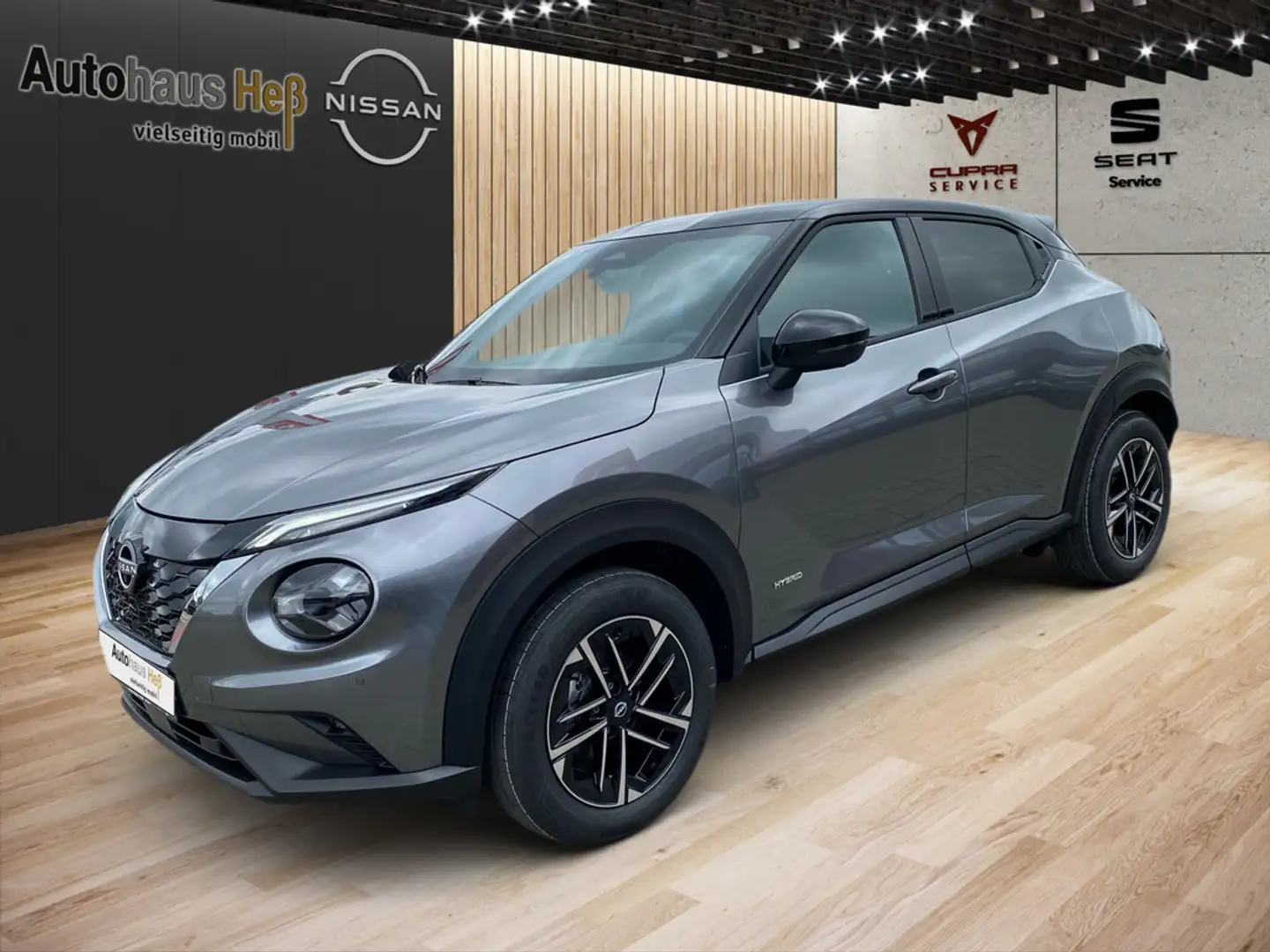 Nissan Juke 1.6 Hybrid N-Connecta ACC 360° LED SHZ Grau - 1