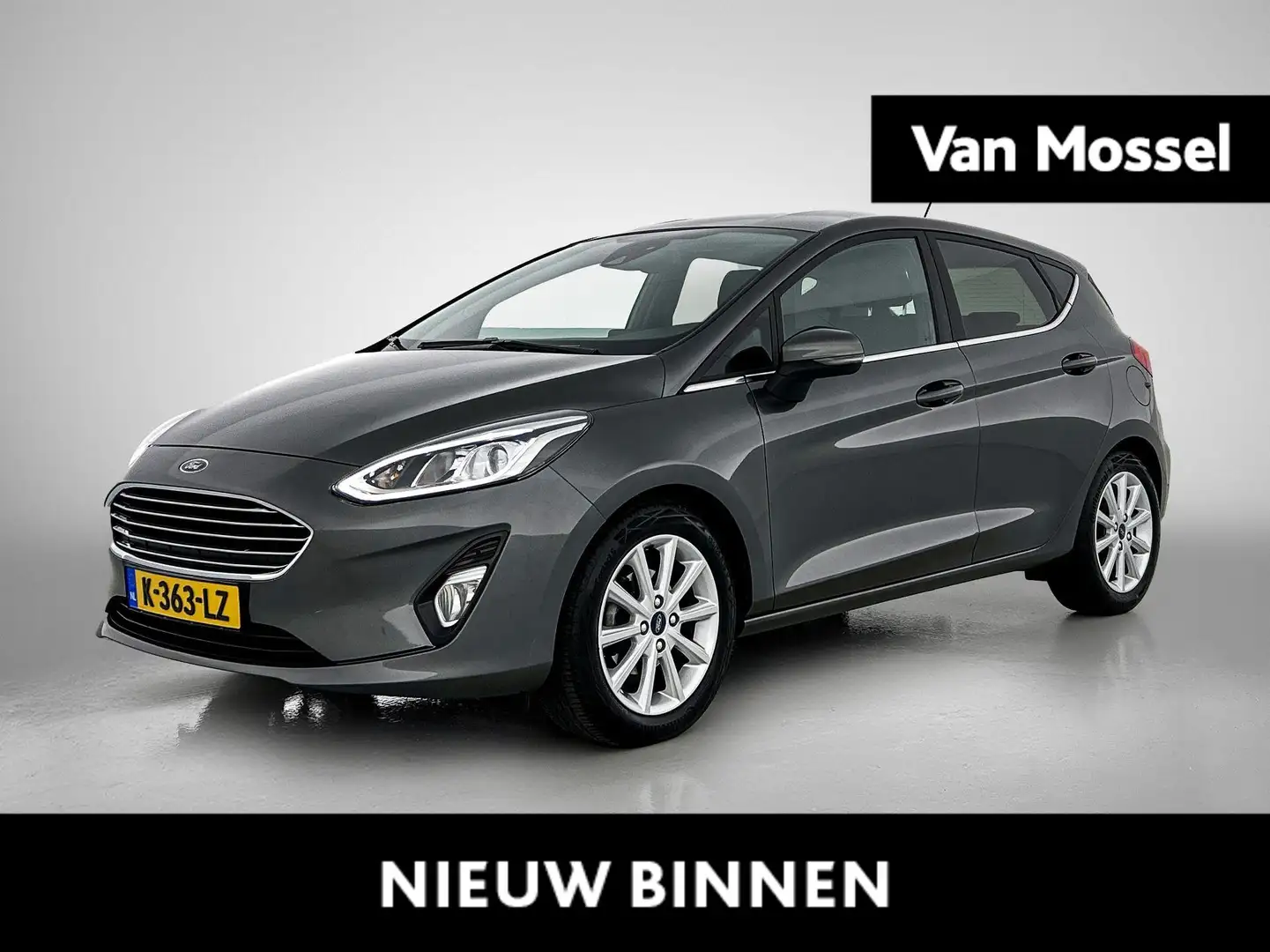 Ford Fiesta 1.0 EcoBoost Titanium X | NAVIGATIE | BLUETOOTH | Grijs - 1