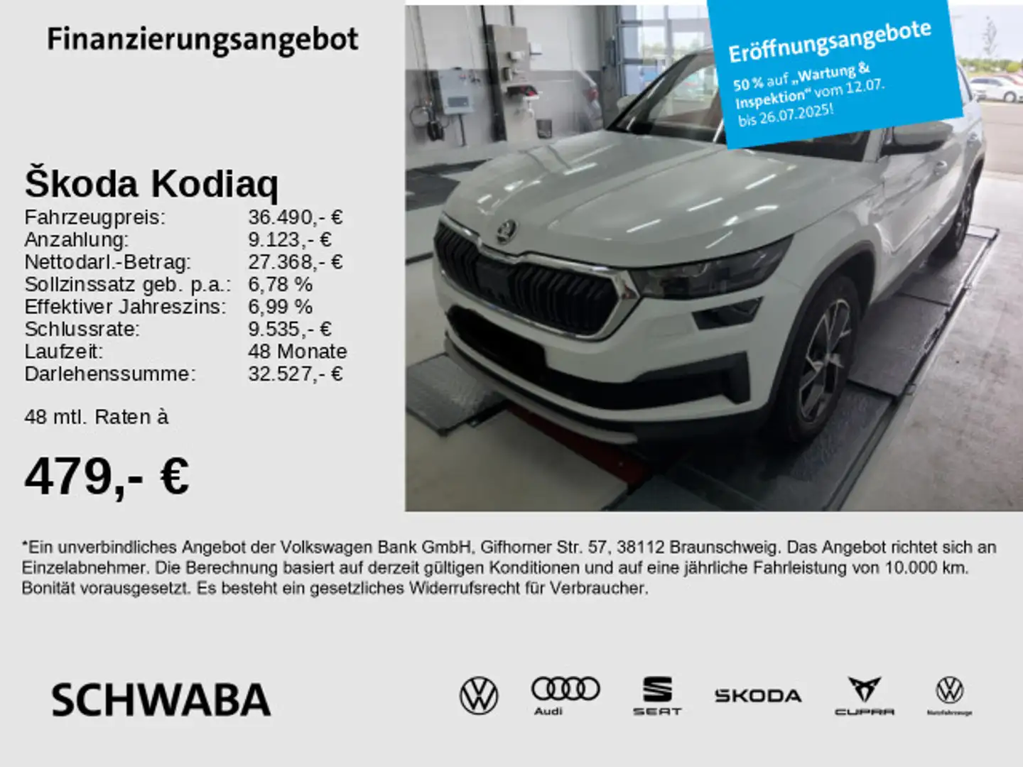 Skoda Kodiaq Style 2.0 TSI DSG 4x4 *ACC*StdHz*PANO*19* Білий - 1