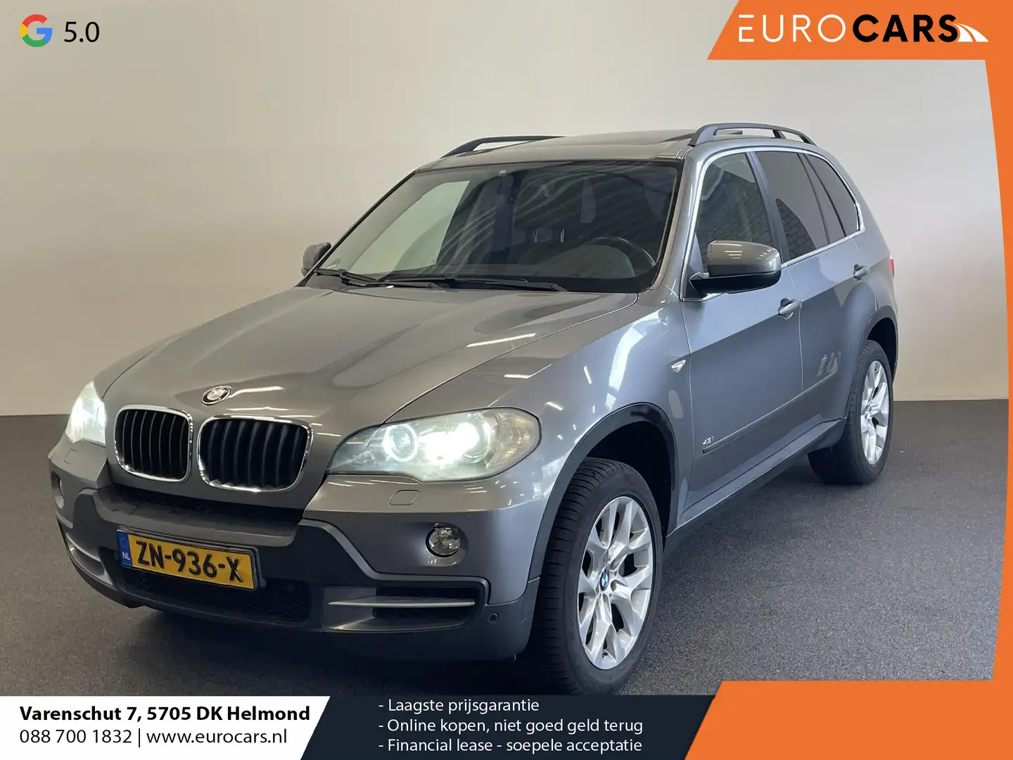 BMW X5 xDrive48i High Executive Navigatie Leder Xenon Ele Grijs - 1