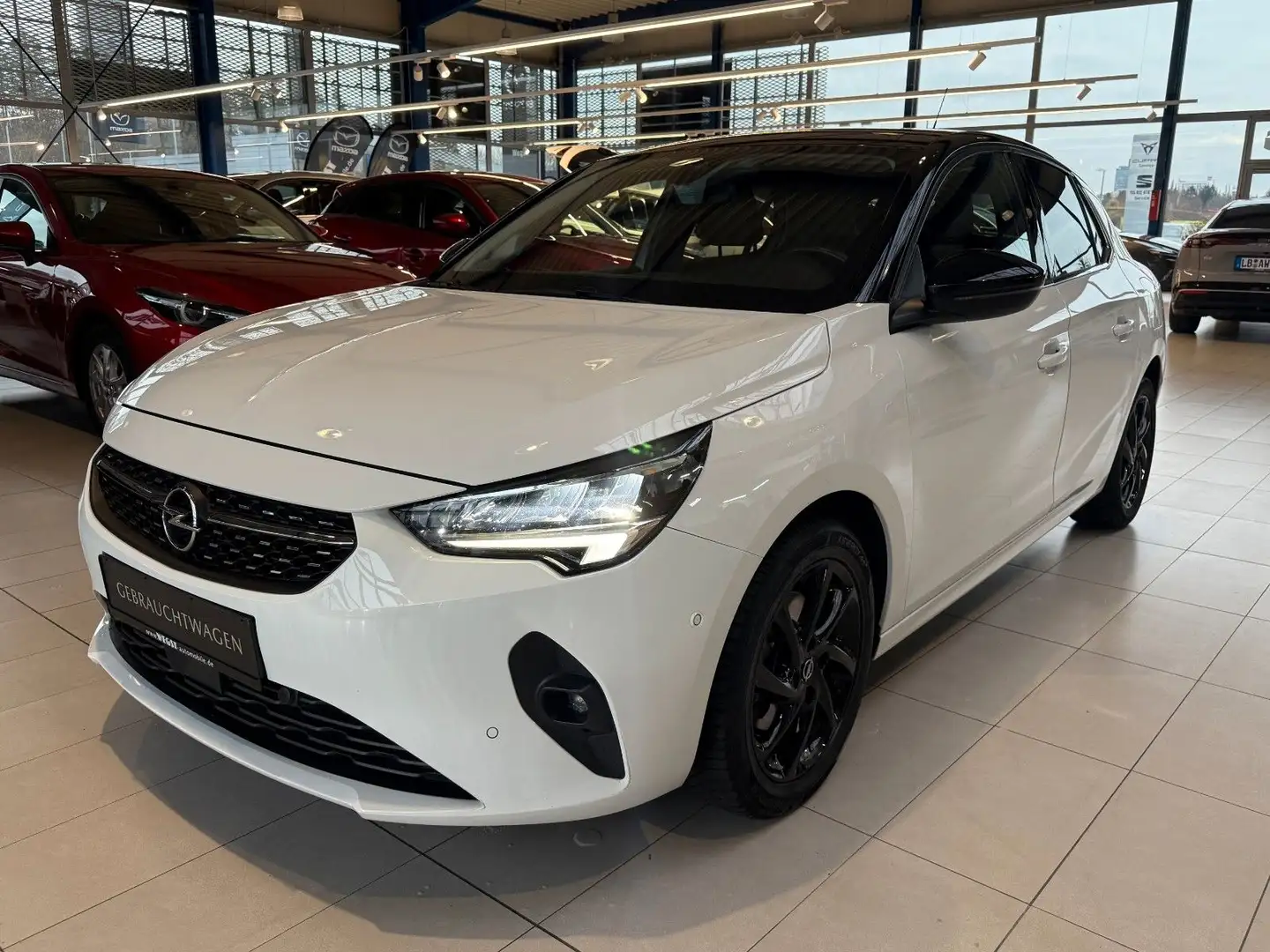 Opel Corsa F Elegance *TÜV Neu+ Inspektion Neu inkl.* Blanc - 1