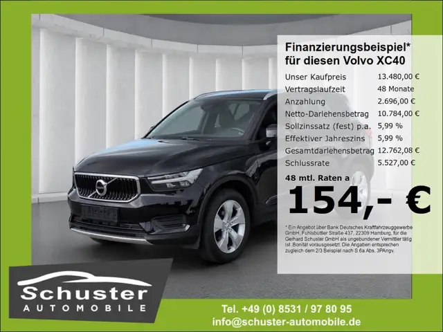 Volvo XC40 D3*Autom AHK LED Har/Kard Navi VKZ-Erk SHZ