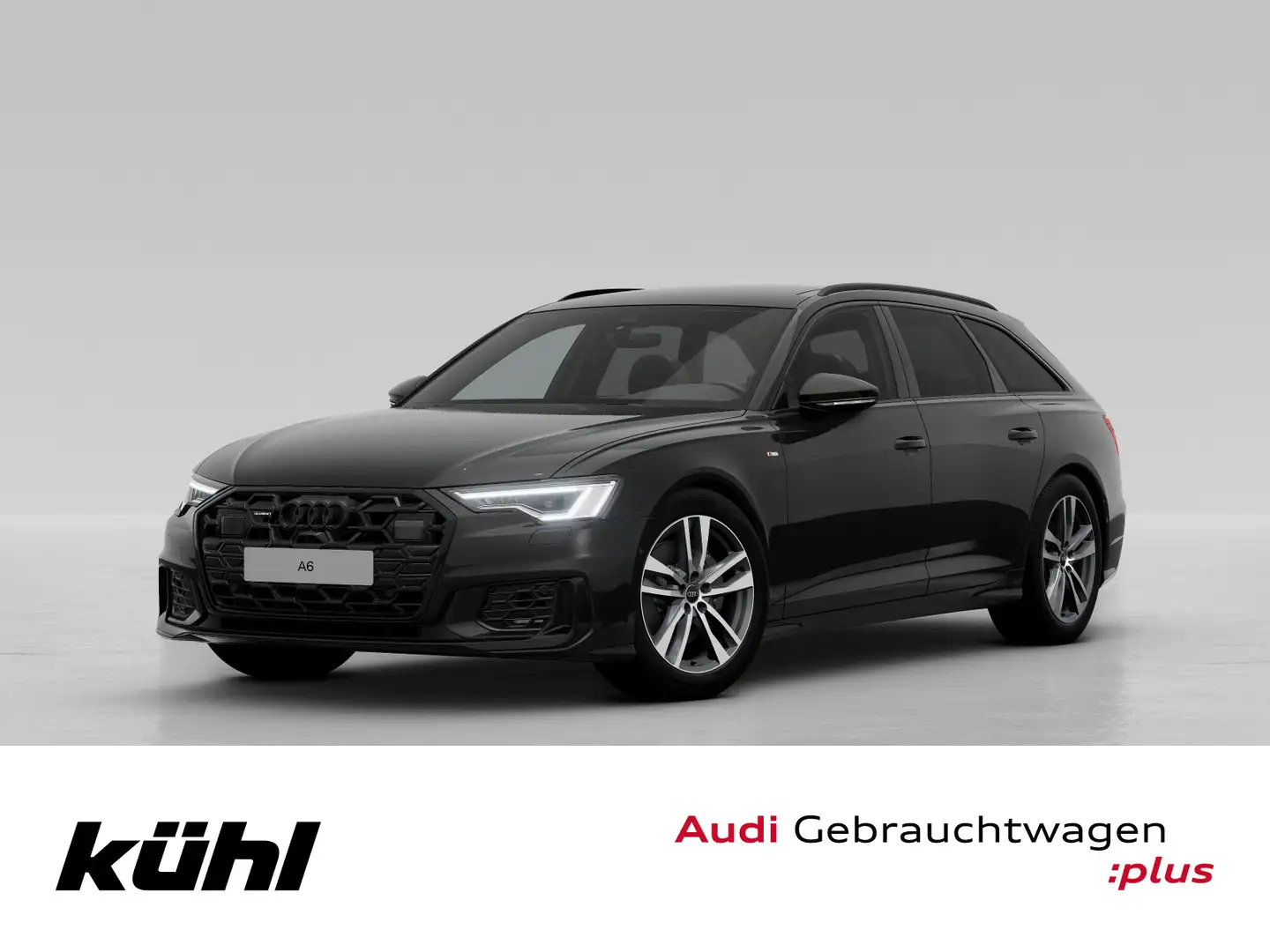 Audi A6 50 TDI Q S line LED ACC Kamera Navi AHK Schwarz - 1