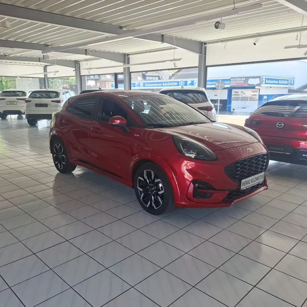 Ford Puma Hybrid ST-Line X Rouge - 2