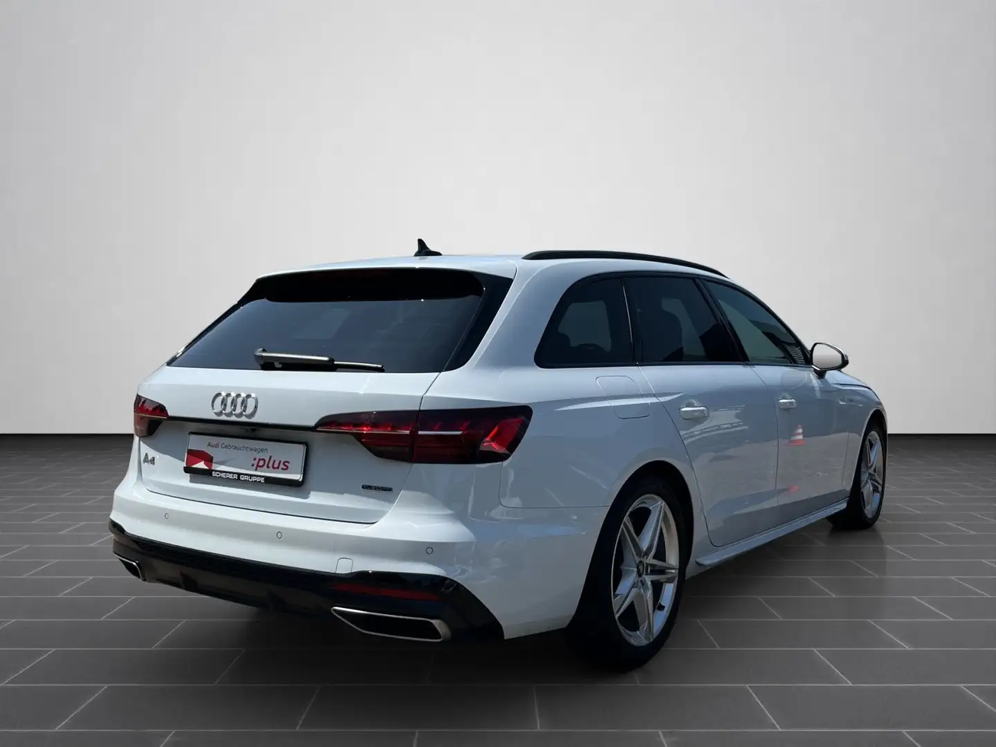 Audi A4 Avant S line 40 TFSI 2xSLINE MATRIX KAMERA AH Weiß - 2