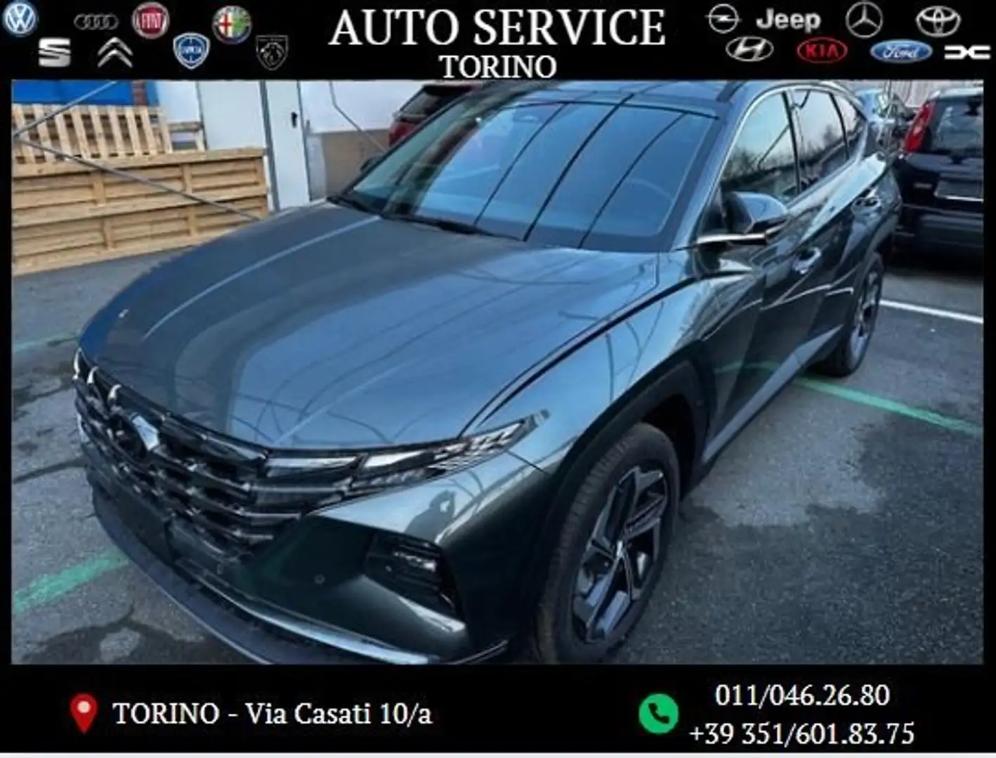 Hyundai TUCSON Tucson 1.6 phev Exellence 4wd auto Grau - 1