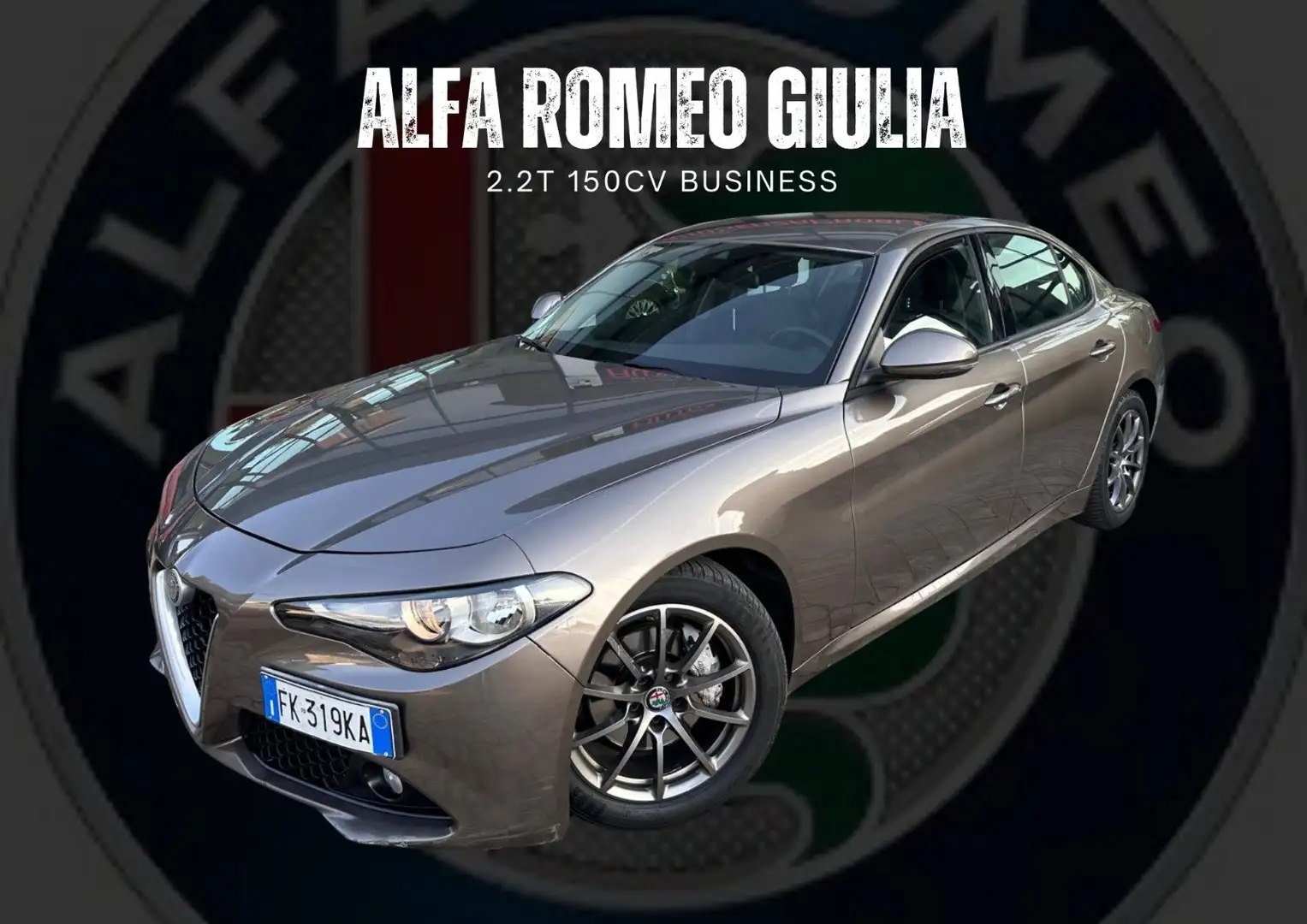 Alfa Romeo Giulia Giulia 2.2 t Business 150cv auto Bronzo - 1