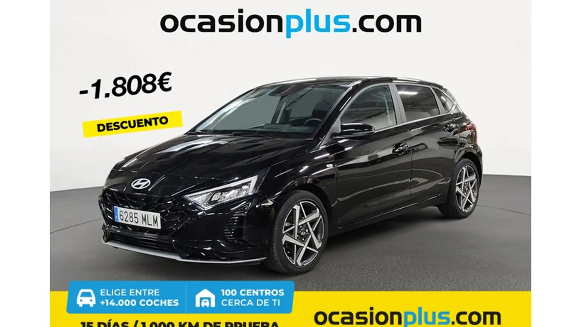 Hyundai i20 1.0 TGDI Tecno 48V 100 Negro - 1