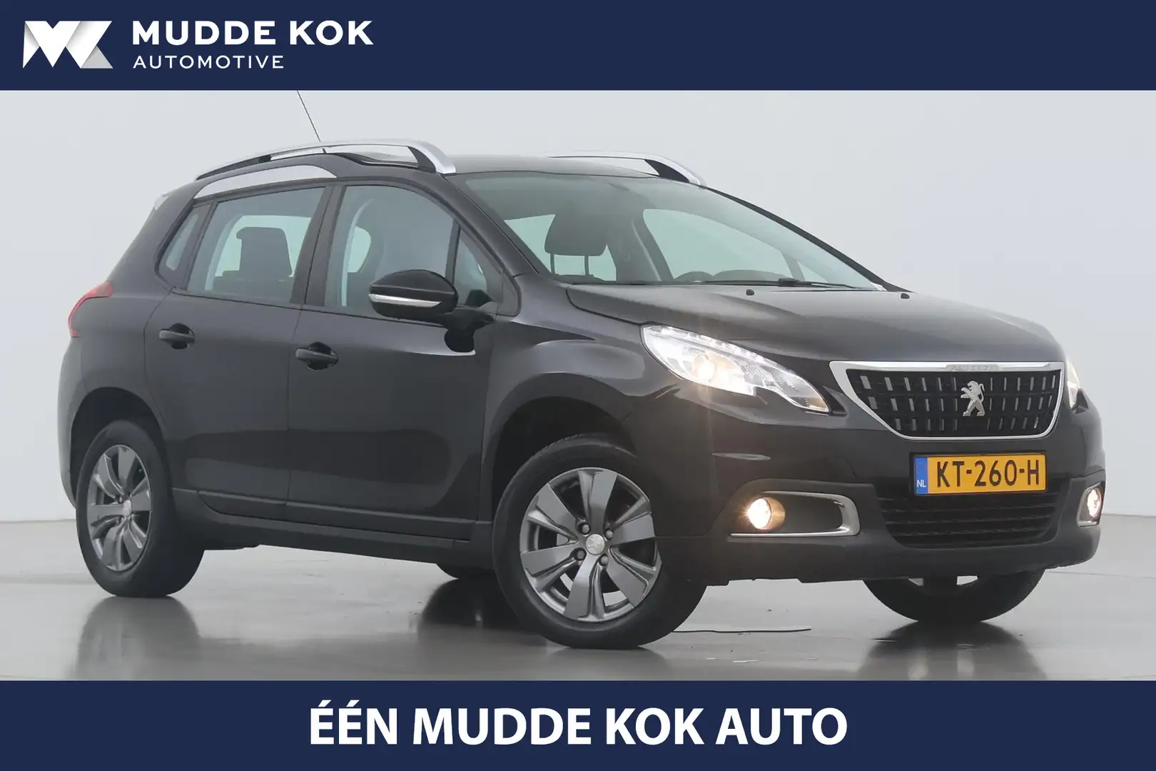 Peugeot 2008 1.2 PureTech Blue Lion | Trekhaak | DAB | Airco | Schwarz - 1