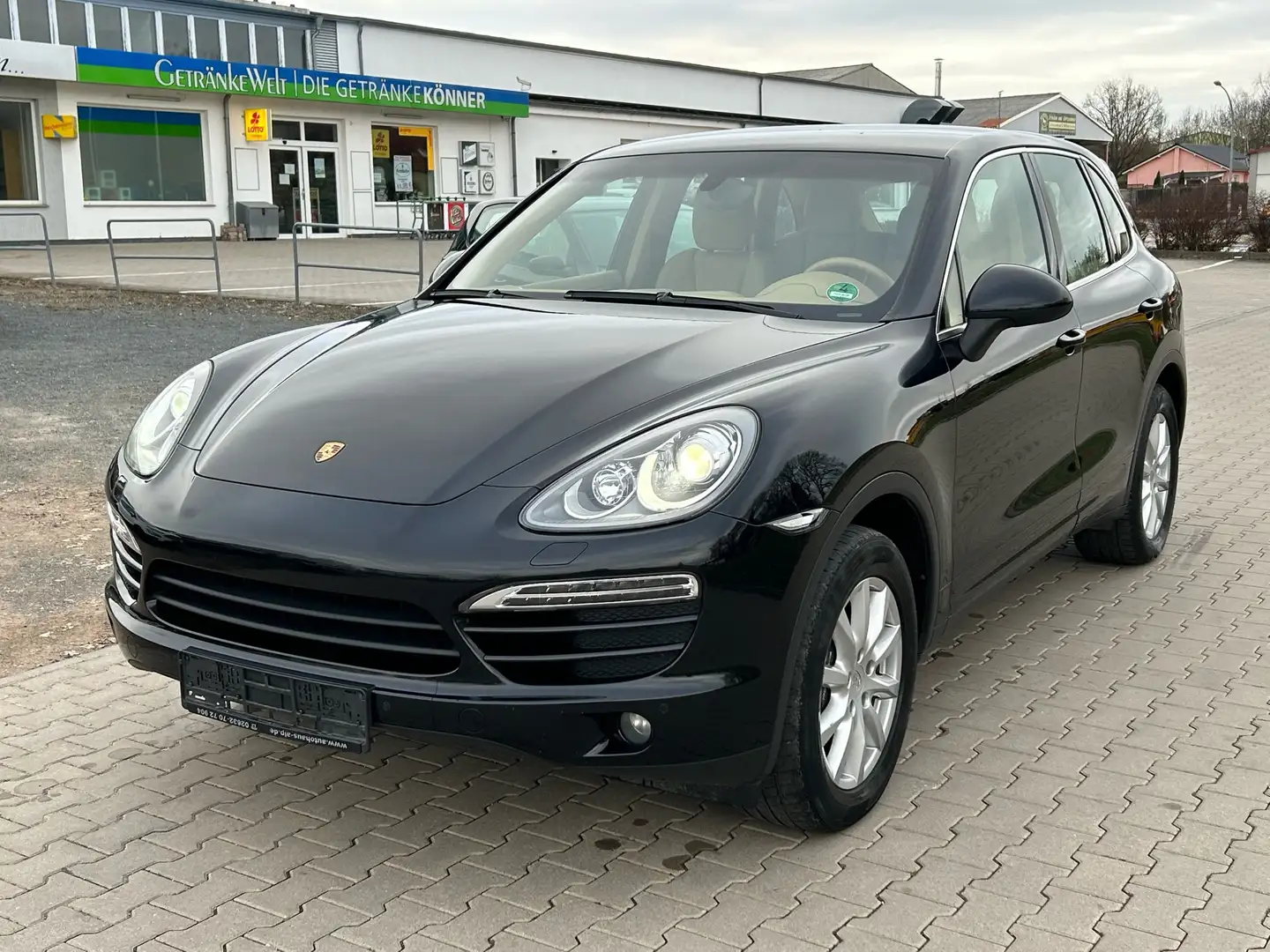 Porsche Cayenne 3.6 V6 Vollleder Allrad Tüv Neu Fekete - 1