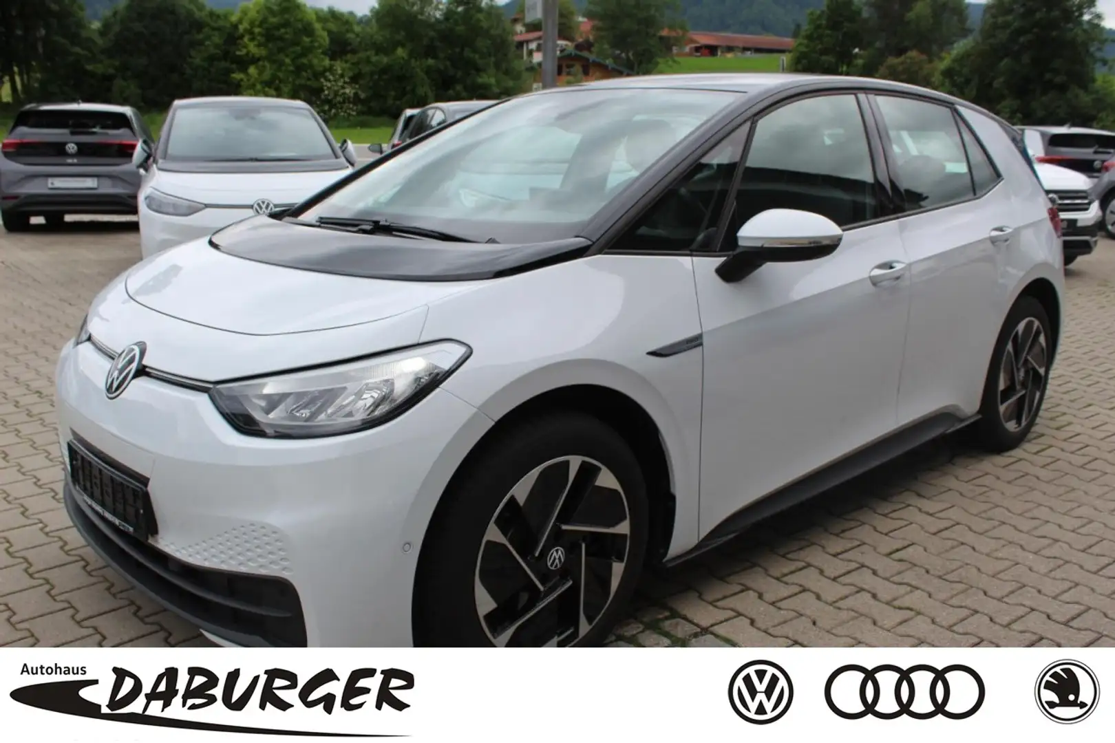 Volkswagen ID.3 Pro 62kWh Assistenz-Paket Plus+92%-SOH Klima Navi Blanc - 1