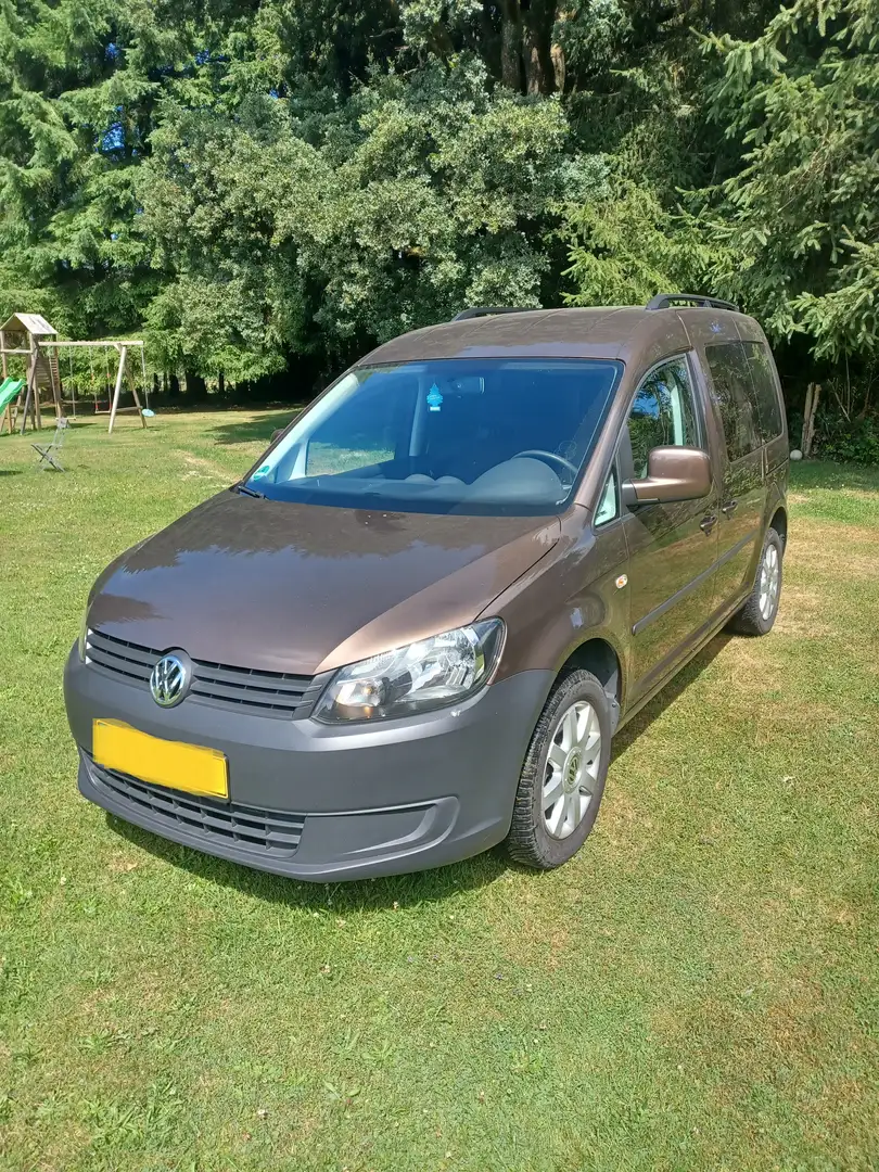 Volkswagen Caddy Caddy 1.6 CR TDI 75 FAP Trendline Brun - 1