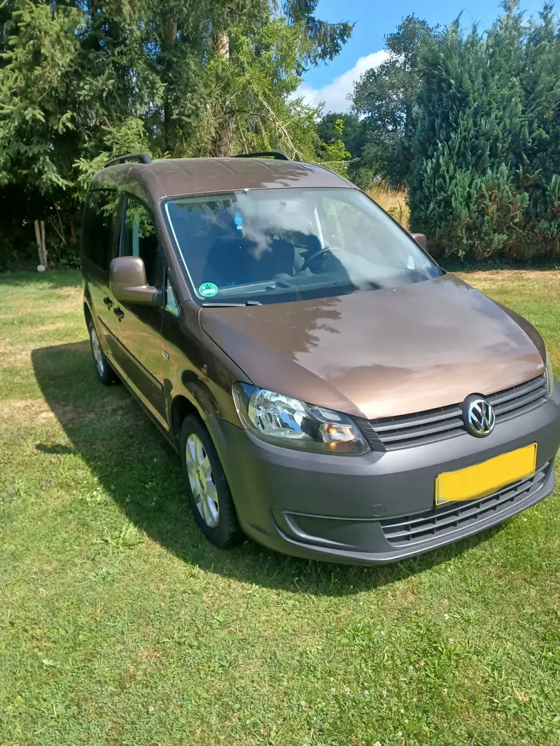 Volkswagen Caddy Caddy 1.6 CR TDI 75 FAP Trendline Brun - 2