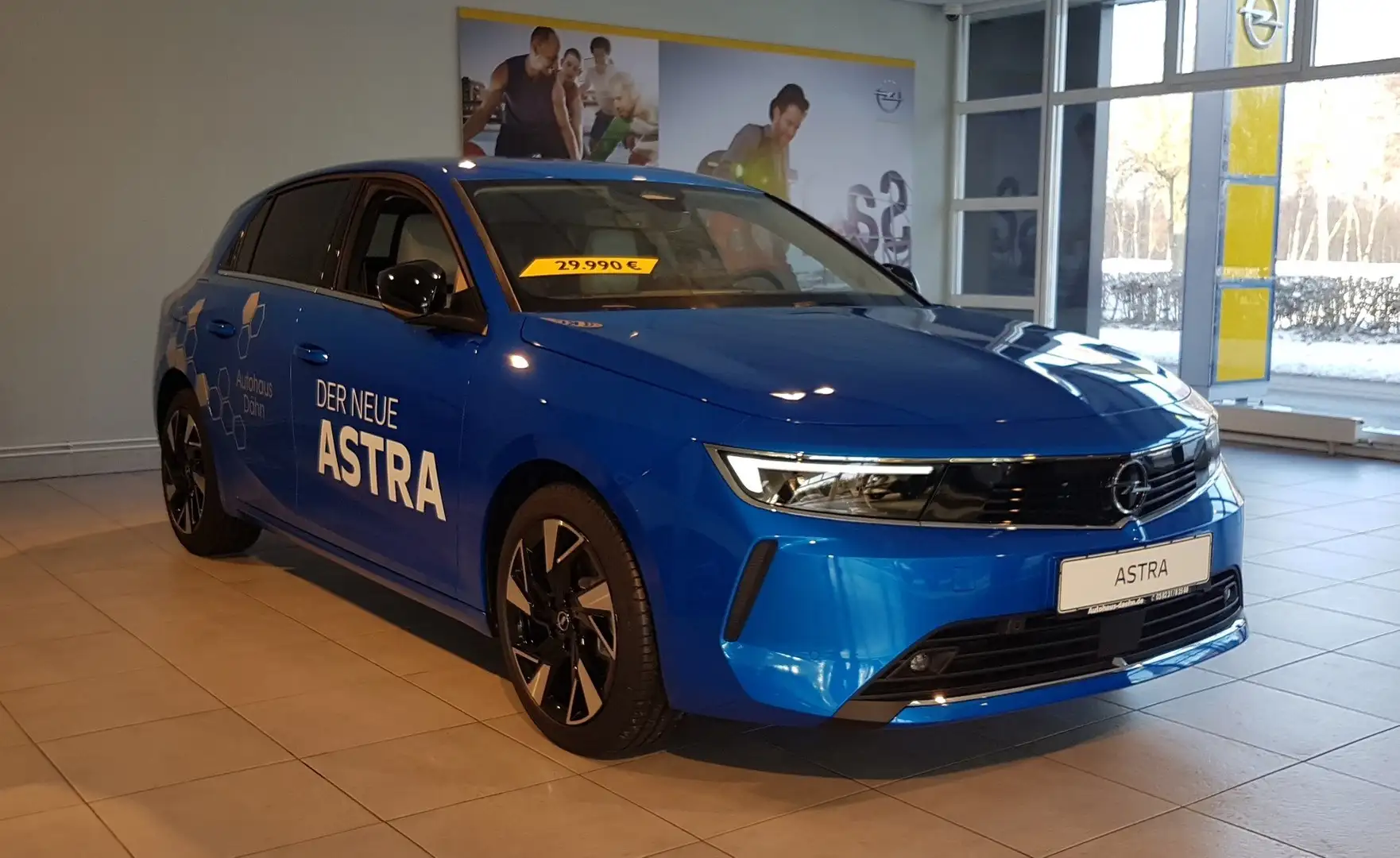 Opel Astra Elegance  5-trg. Blau - 2