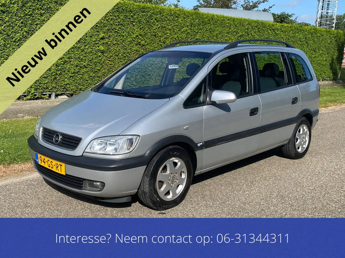 Opel Zafira 2.2-16V Elegance 7 persoons Automaat Nieuwe Apk Серый - 1