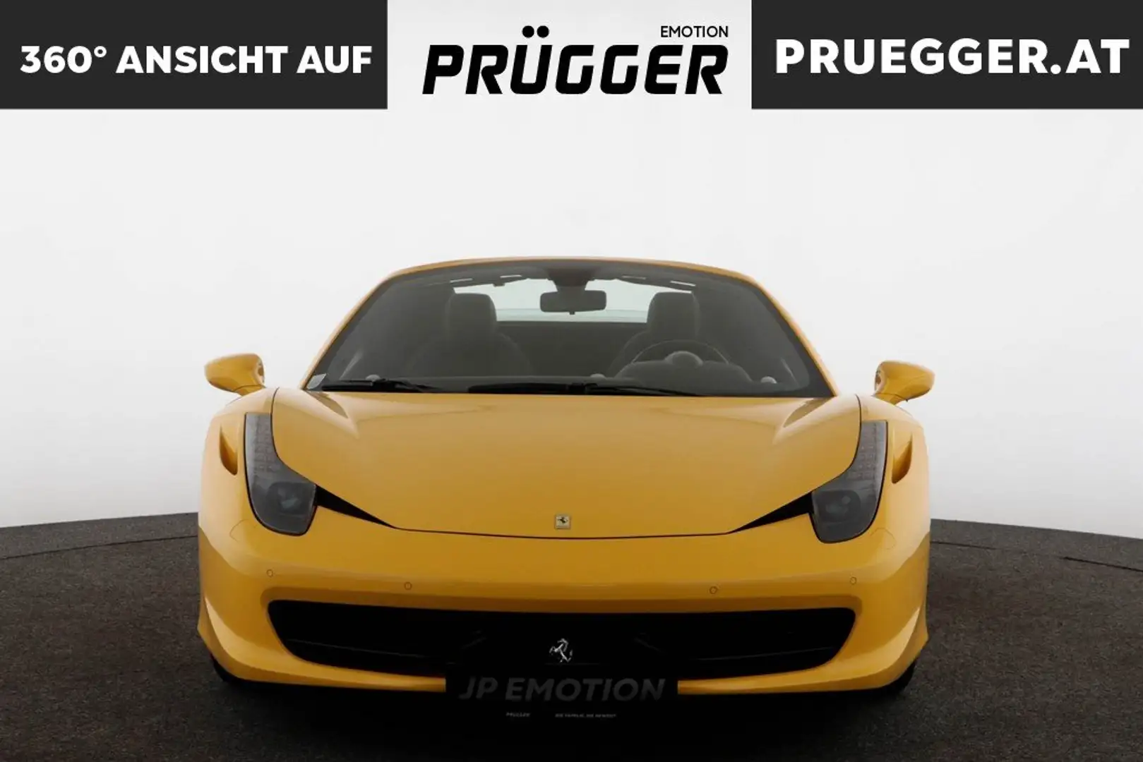 Ferrari 458 Spider 1.BESITZ SAMMLERZUSTAND NUR 30.440KM Gelb - 2